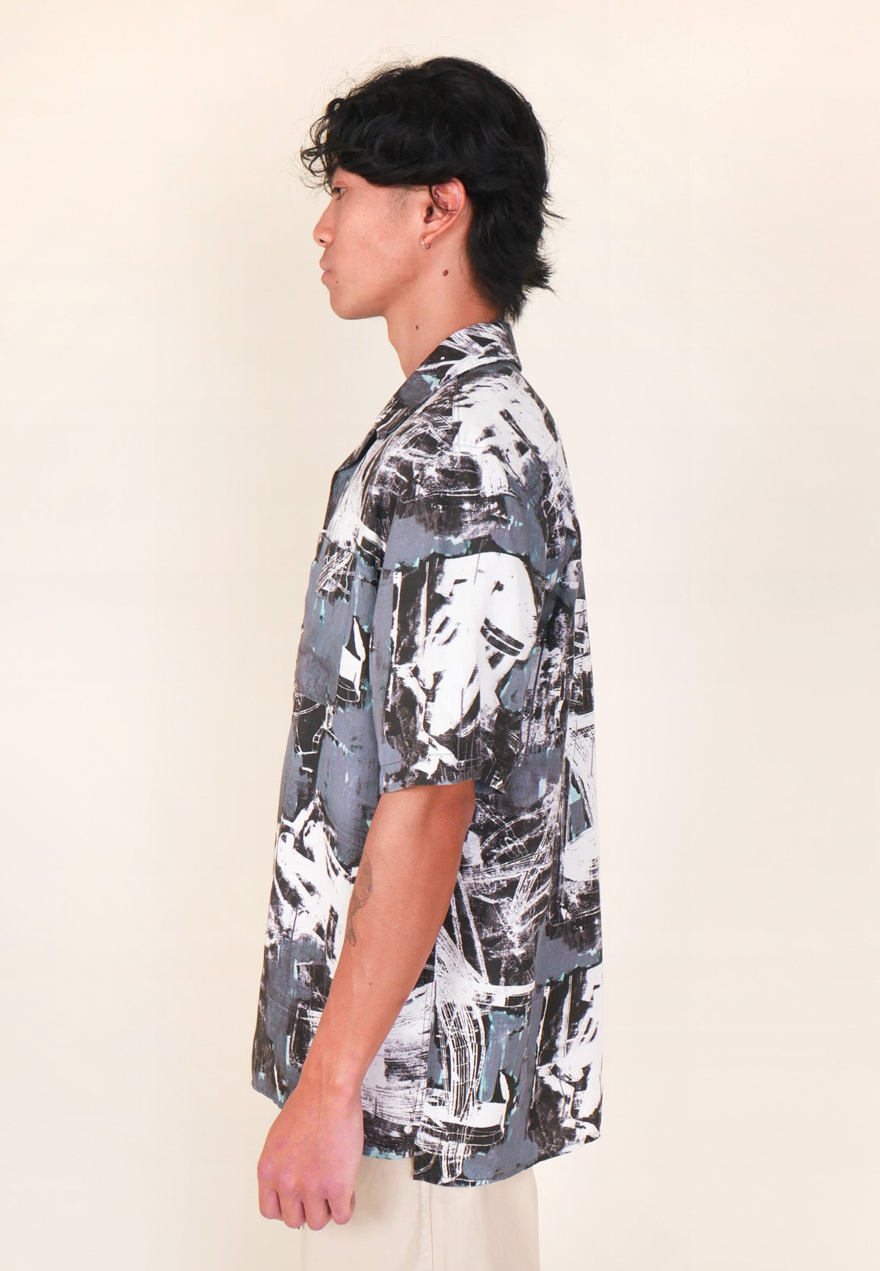 Yu Art S/S Shirt - Aqua Green