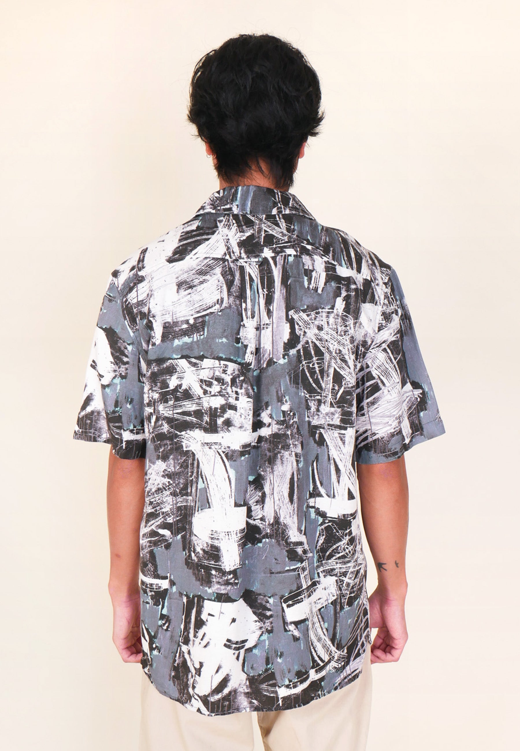 Yu Art S/S Shirt - Aqua Green