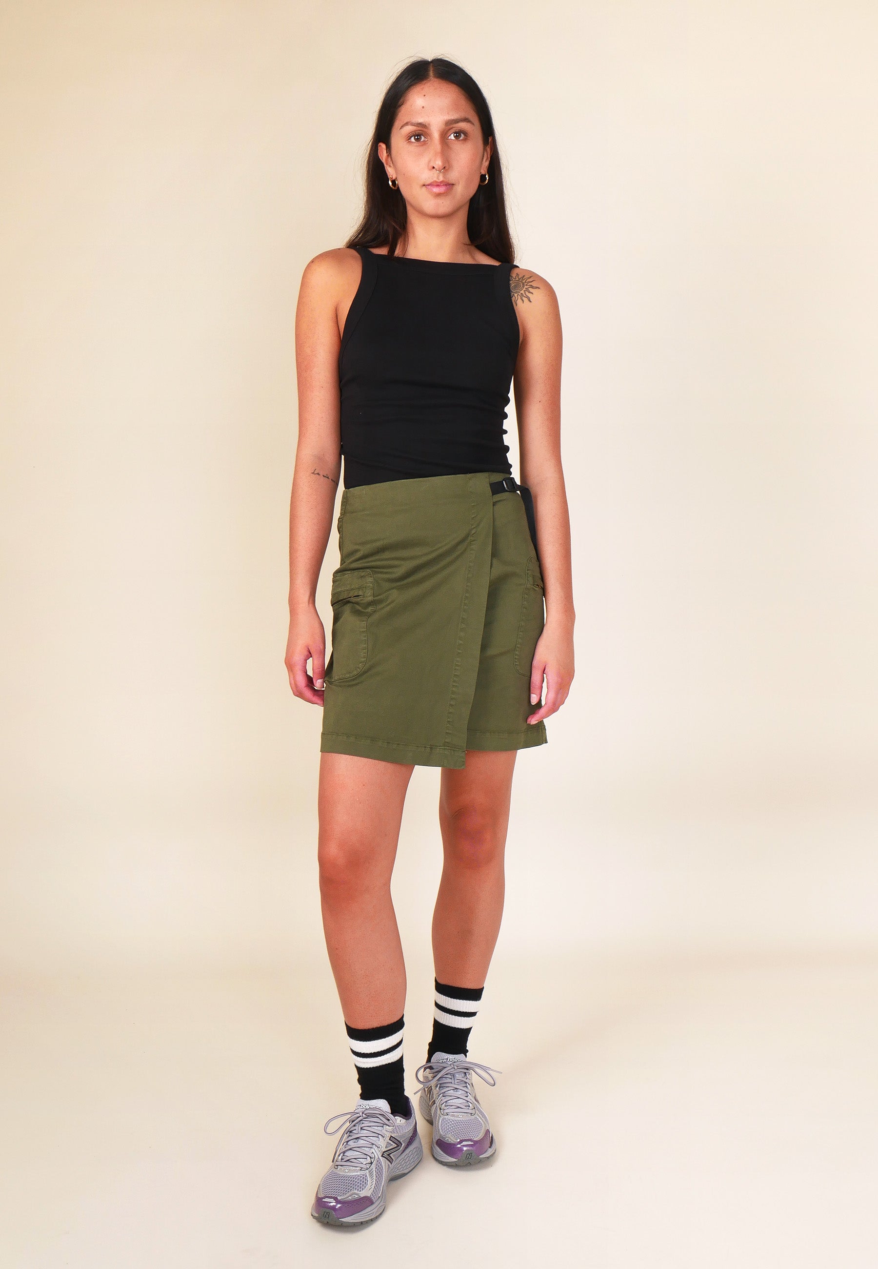 Wrap Skirt - Olive