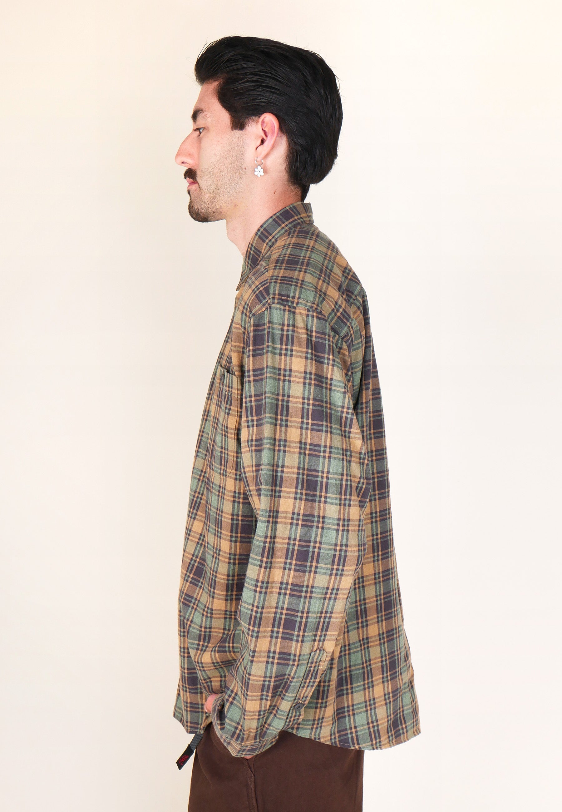 Pima Cotton Shirt - Hemlock Green