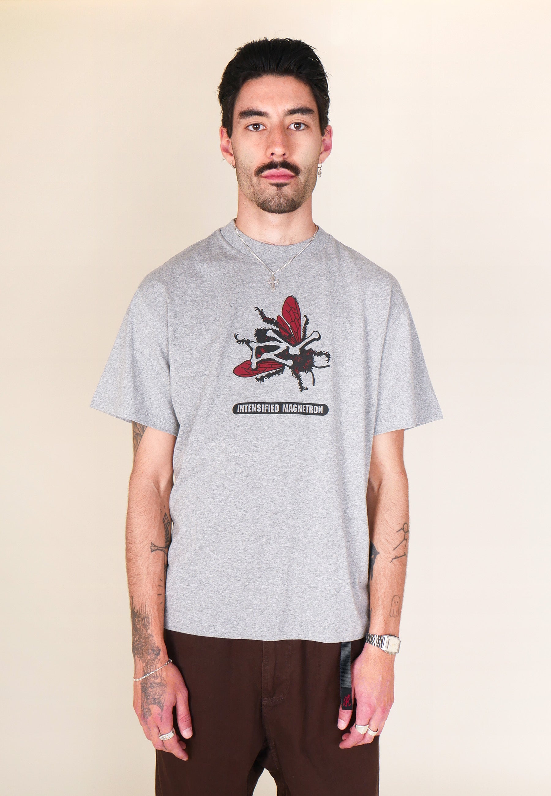 Magnetron T-Shirt - Stone Grey