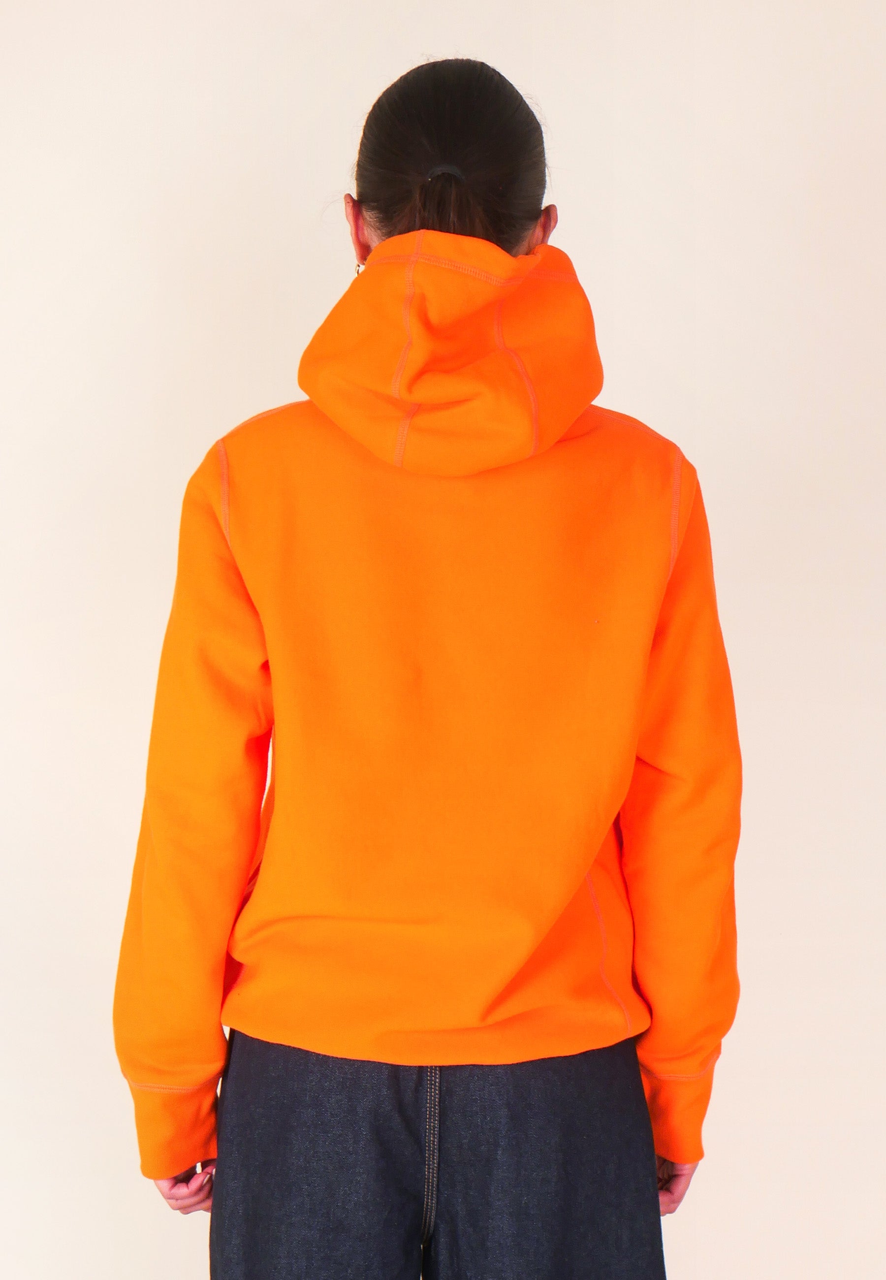 GAG Blank Hooded Pullover Sweatshirt - Orange