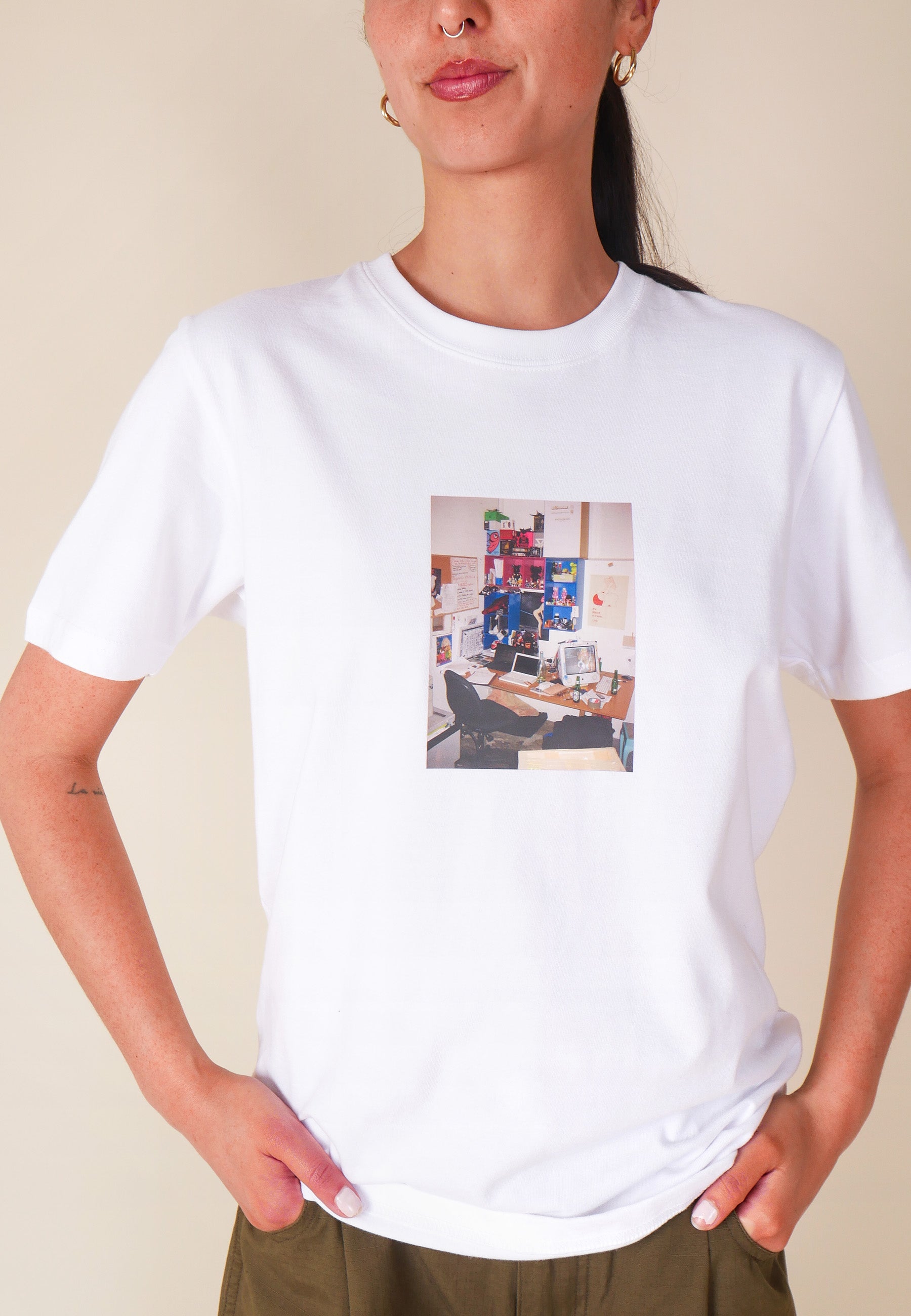 OG Office Desk T-shirt - White