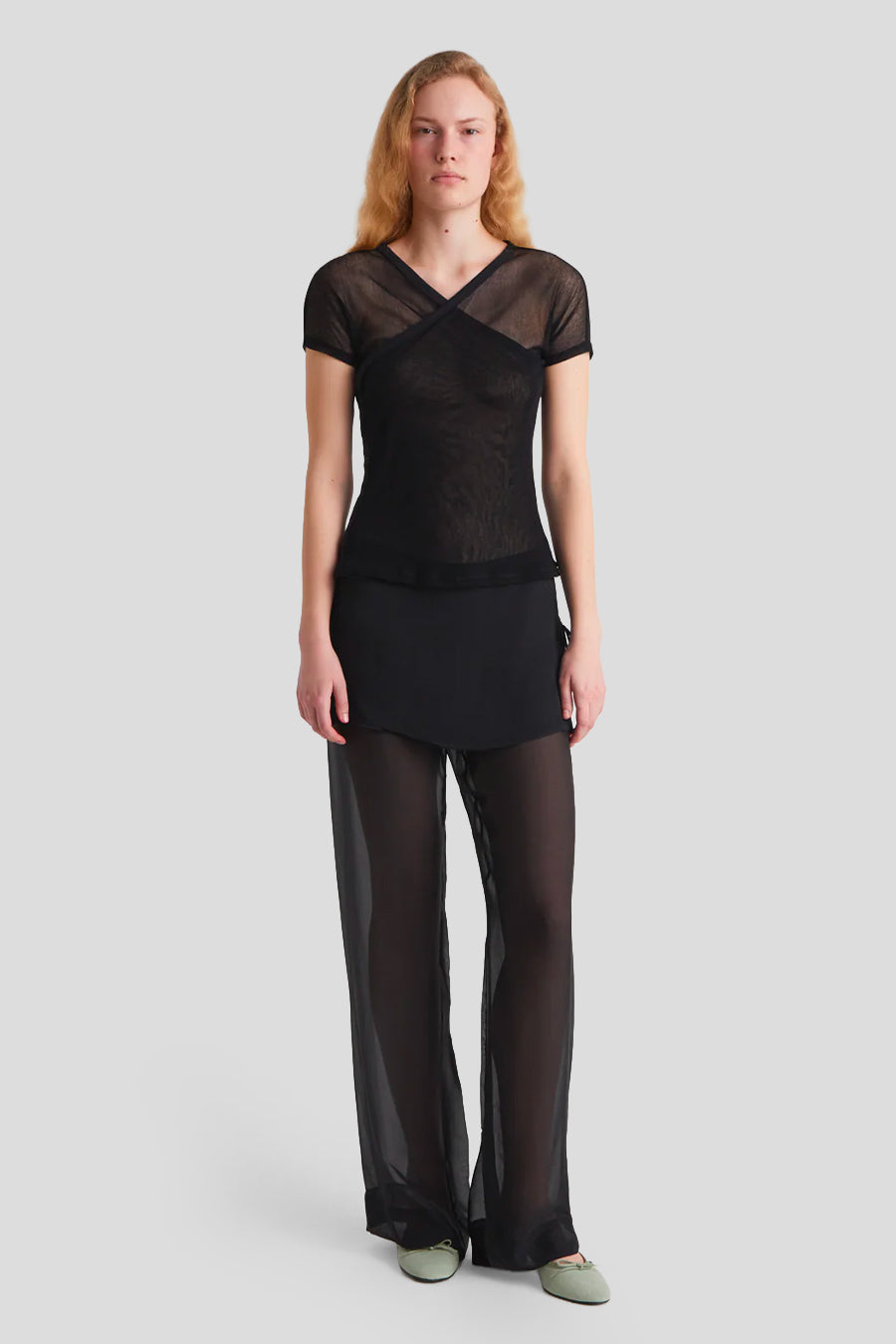Silk Archive Pants - Black