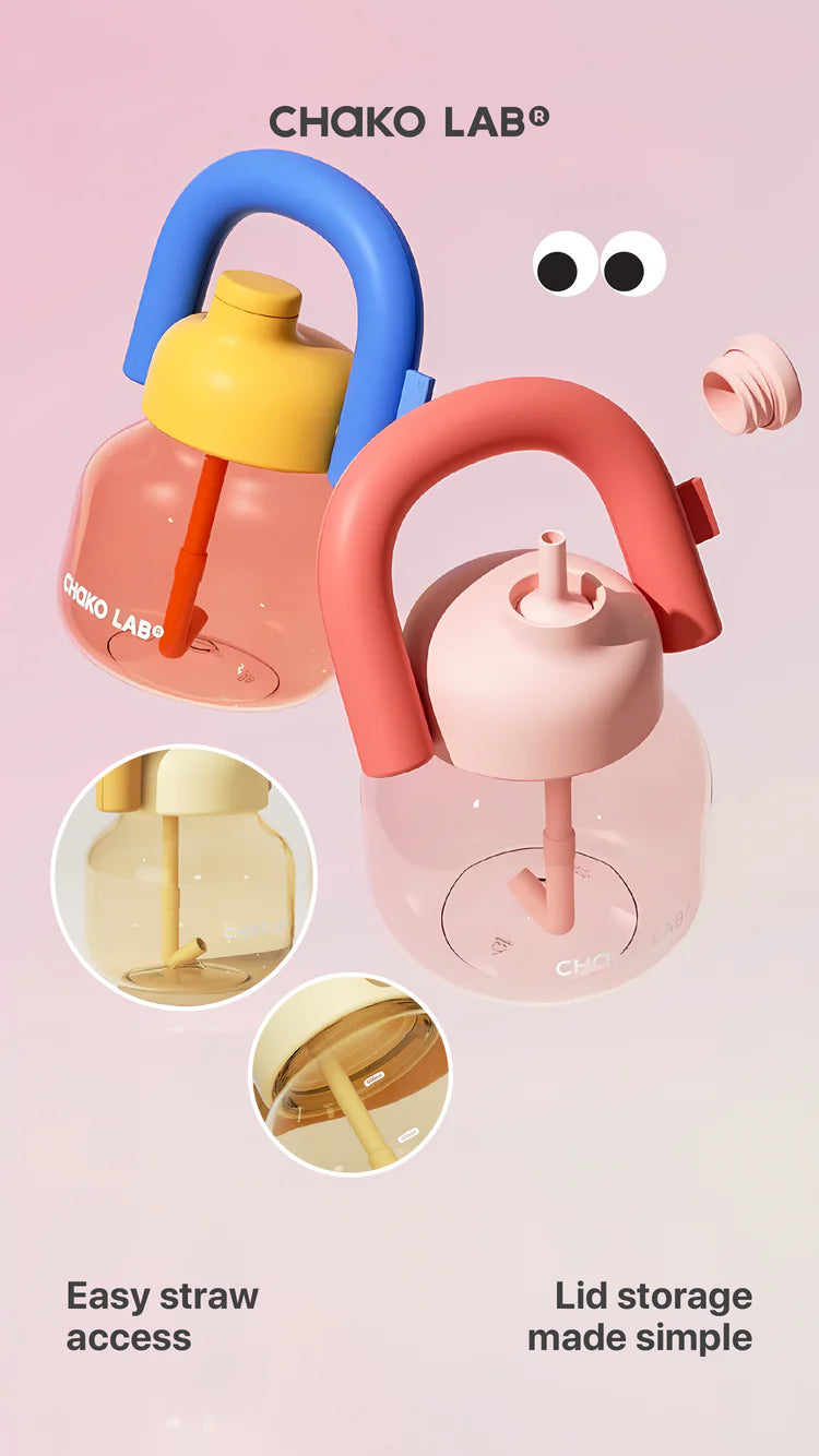 Linlin Kettle Water Bottle - Plastic - Pink