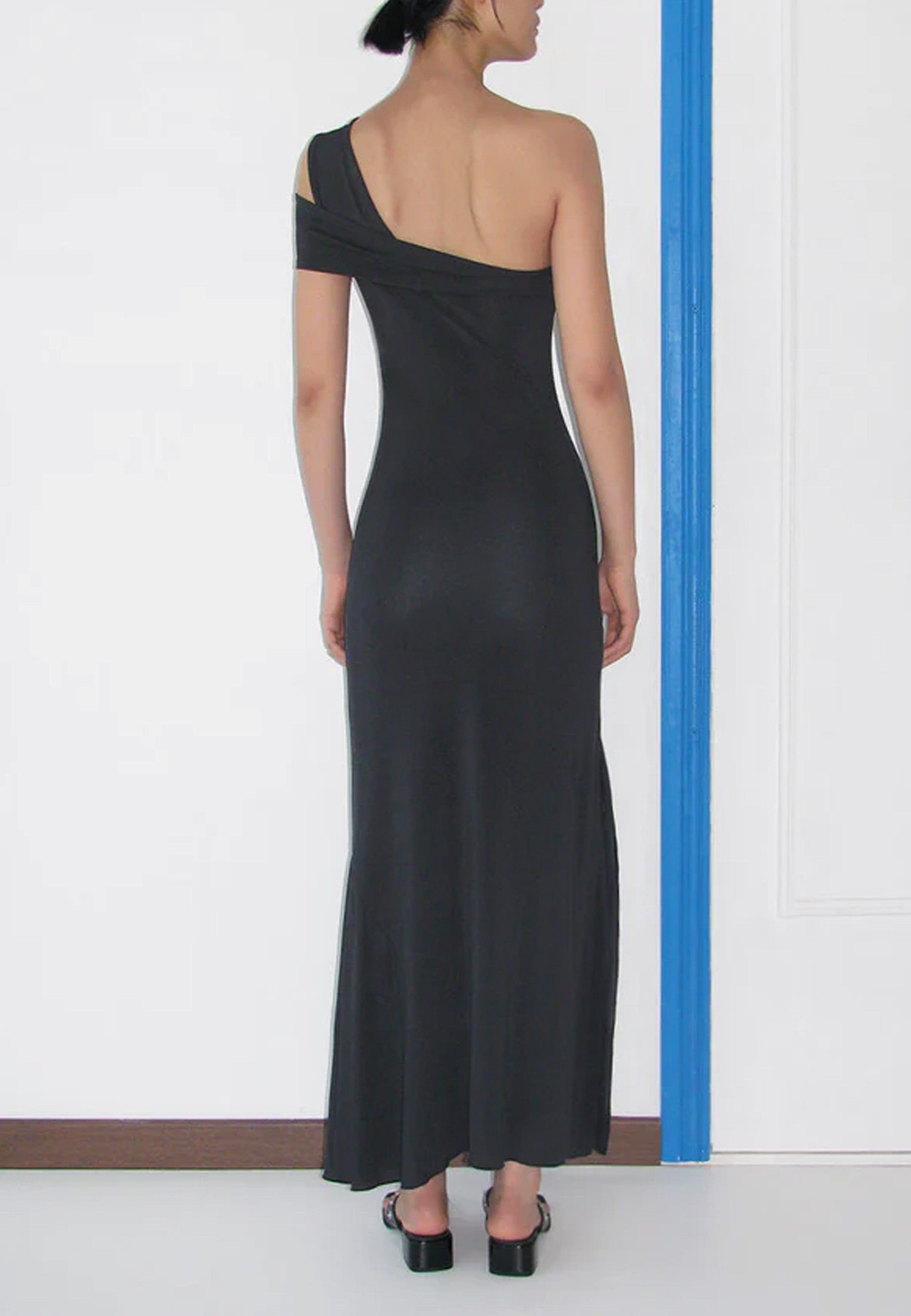 Long Howa Dress - Dark Grey