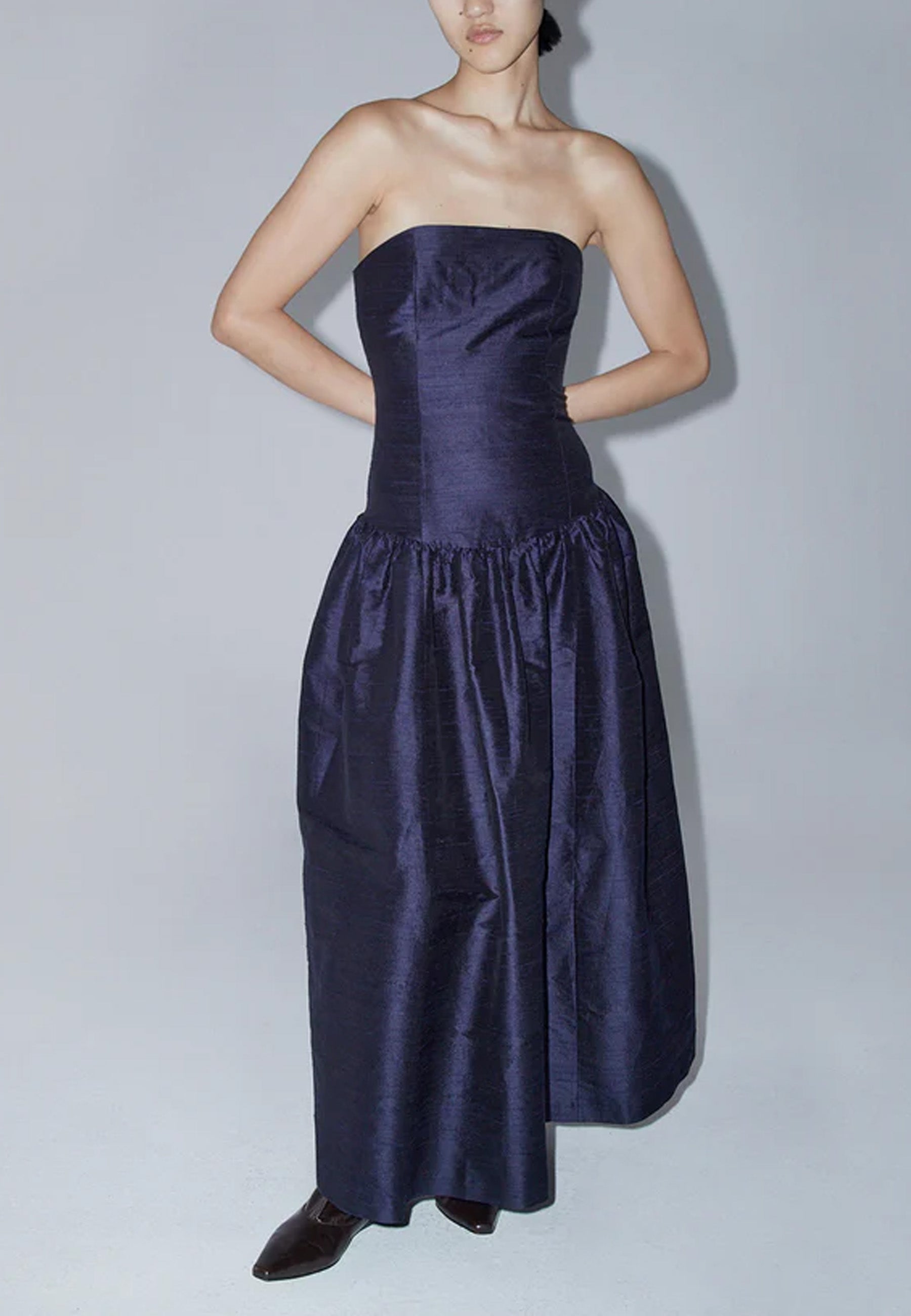 Wilmer Dress - Navy