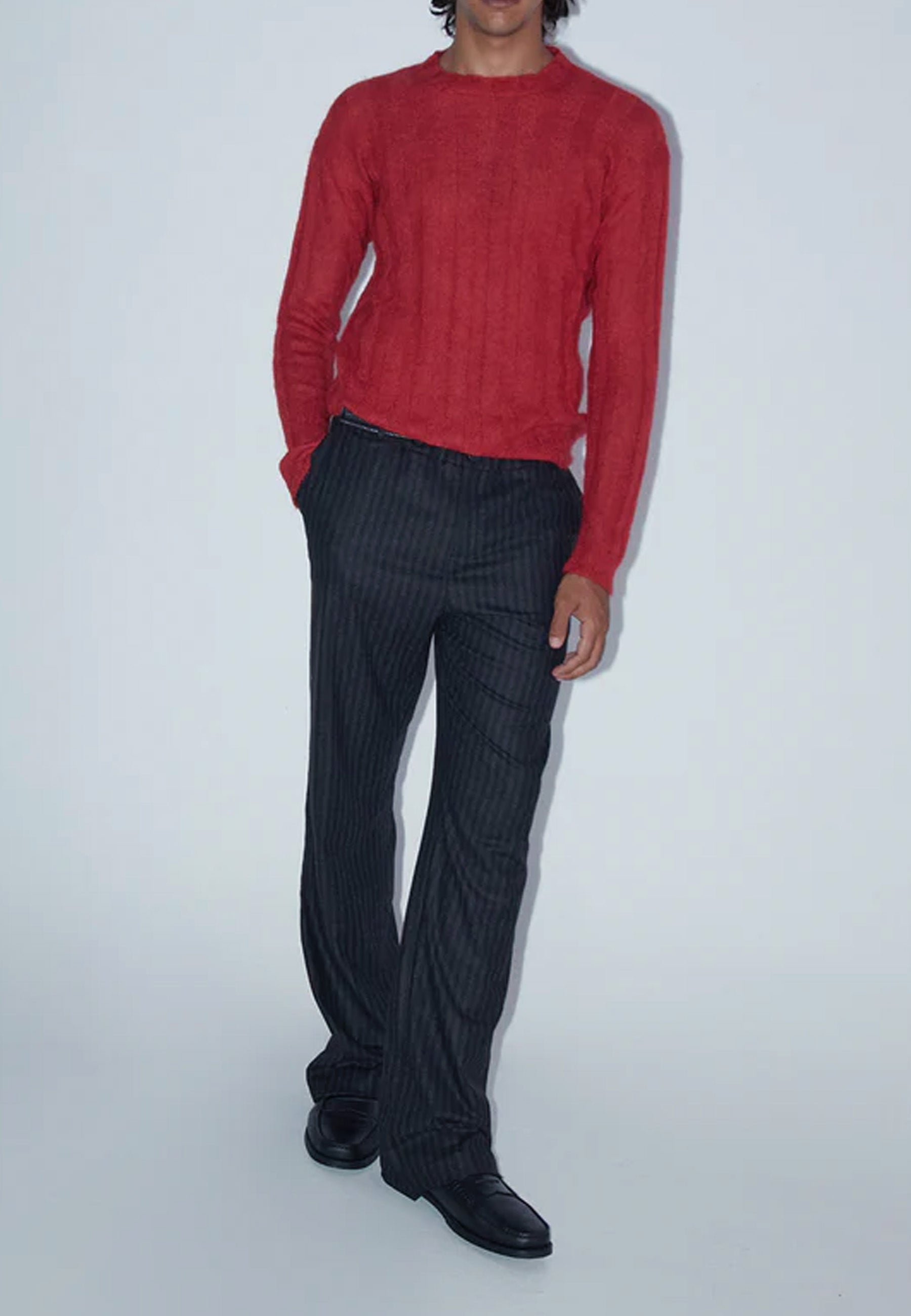 Campi Knit Sweater - Red