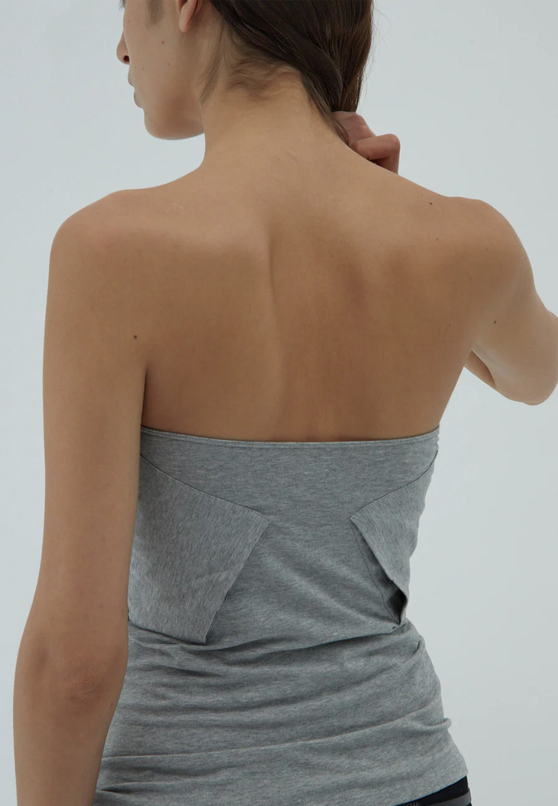 Paloma Wool | Buy Folded V-neck top - Grey online | Good As Gold, NZ