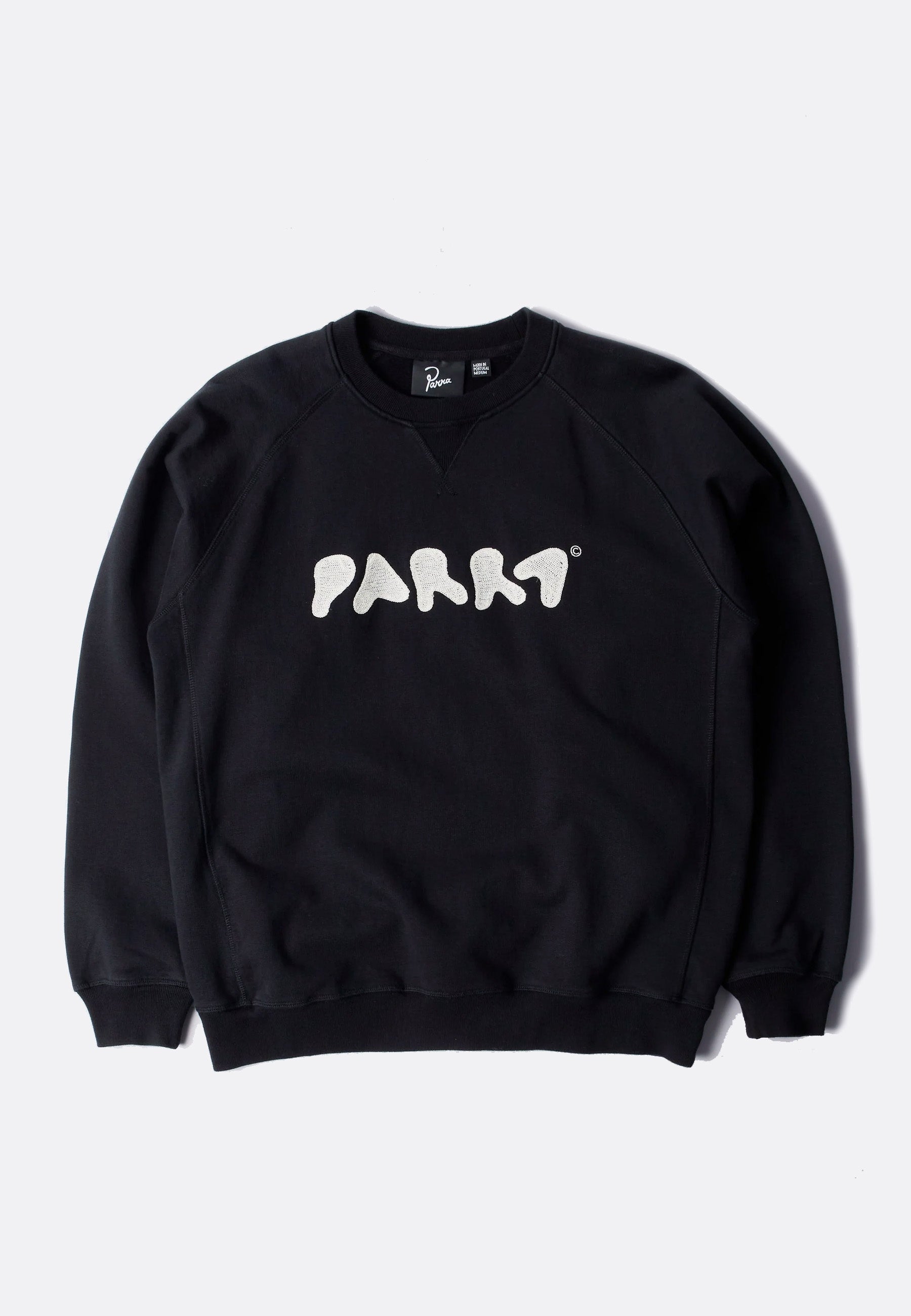 Blob Logo Crewneck - Washed Black