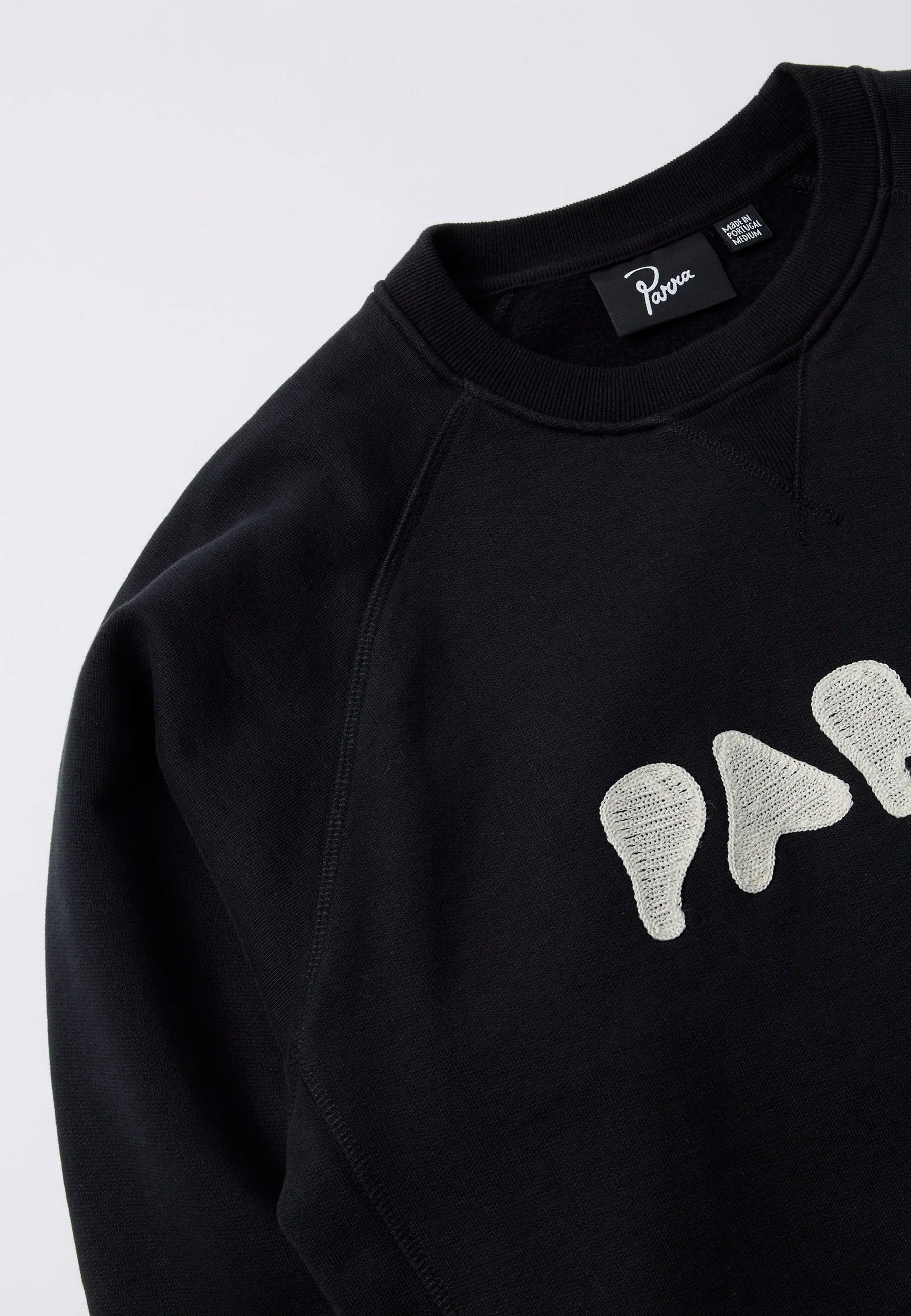 Blob Logo Crewneck - Washed Black