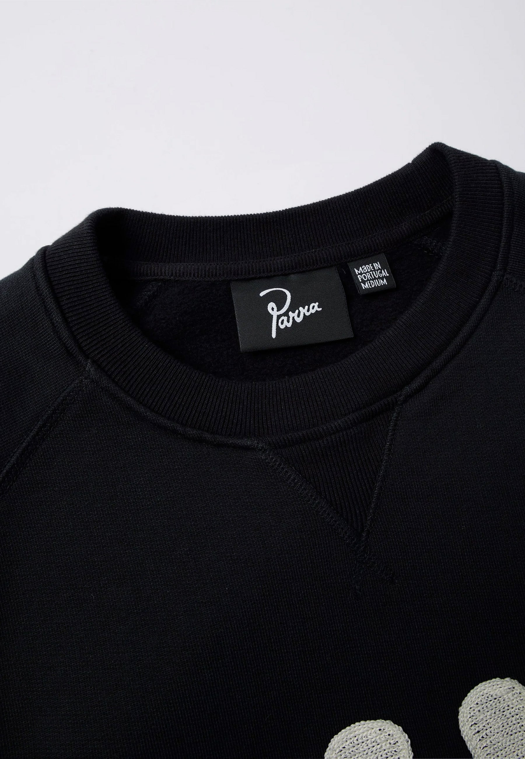 Blob Logo Crewneck - Washed Black