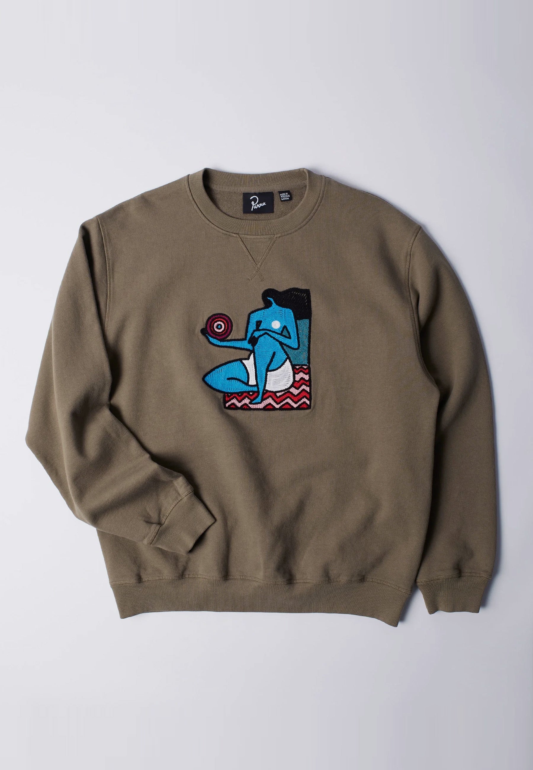 Future Visions Crewneck - Stone Grey