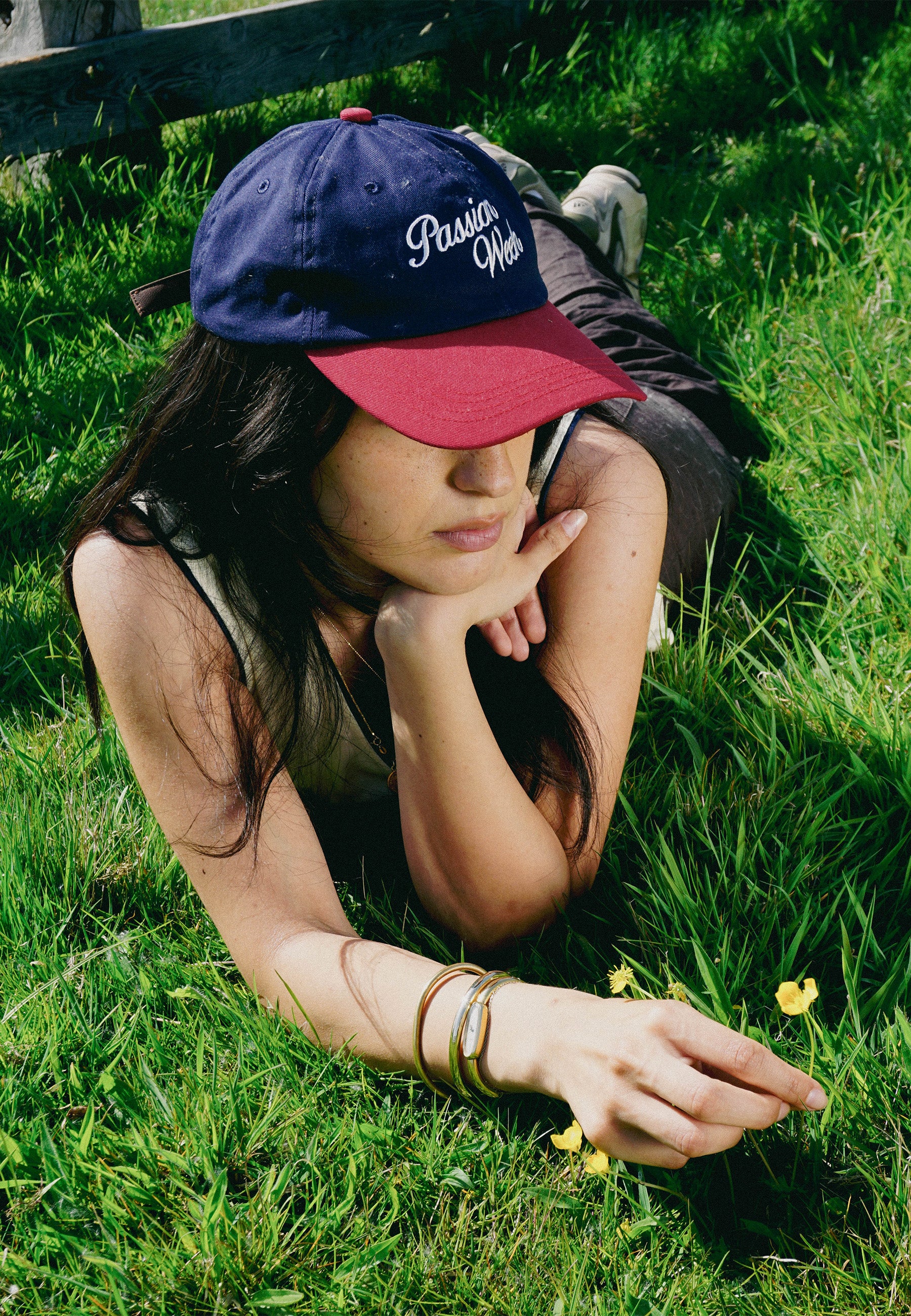 Passion Week Cap - Navy/Red