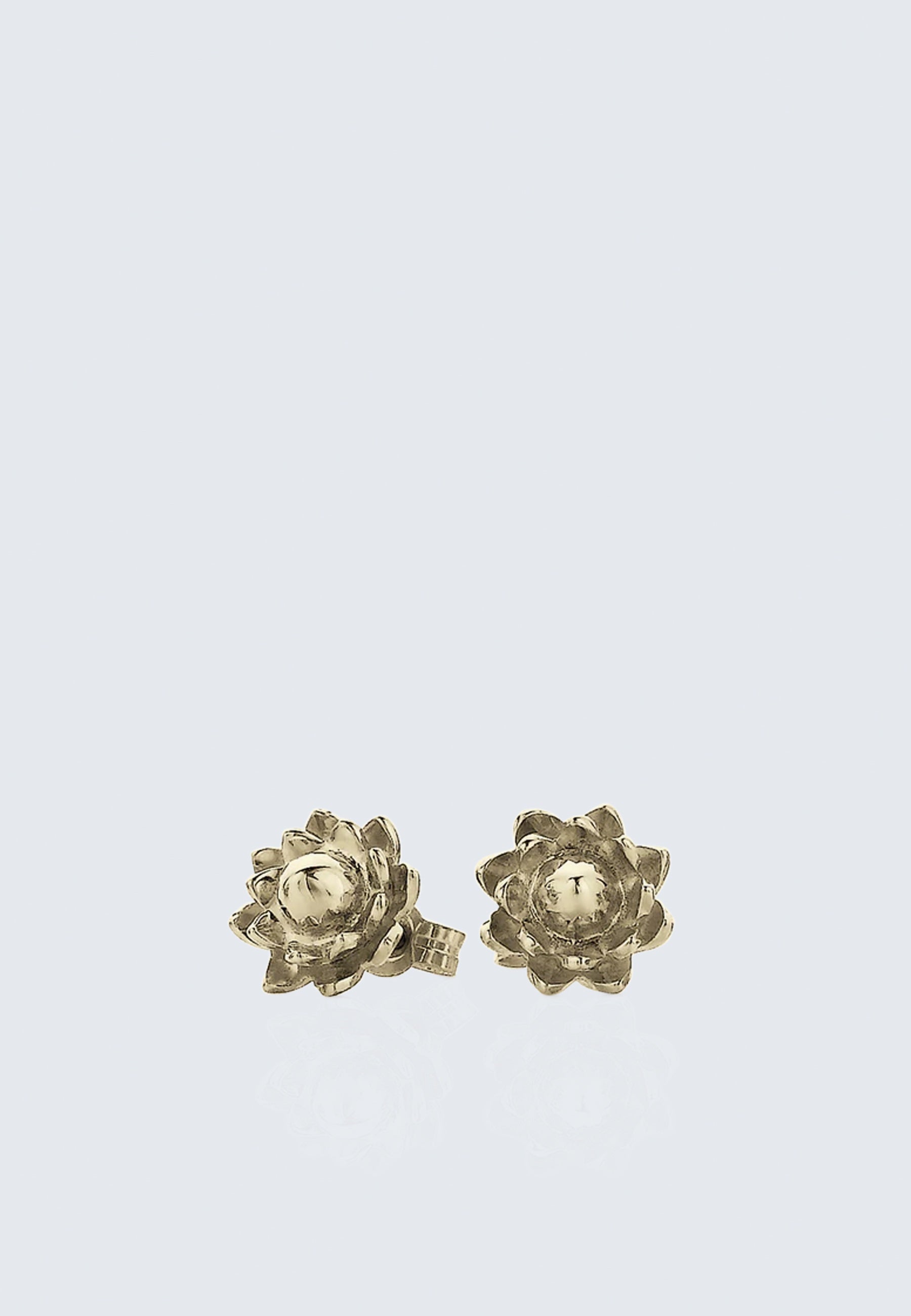 Protea Stud Earrings - Gold Plated