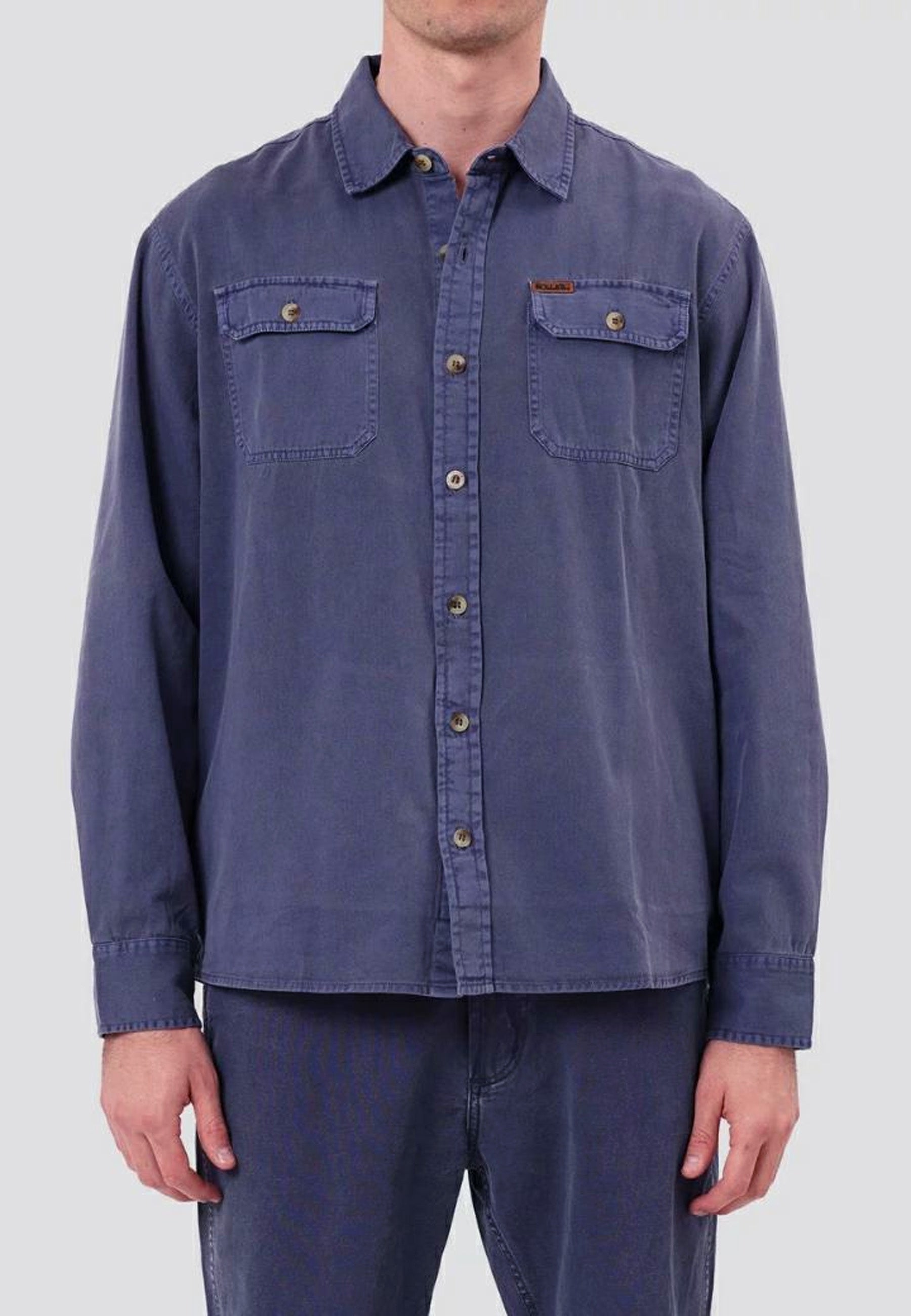 Trailer Drill Shirt - Navy