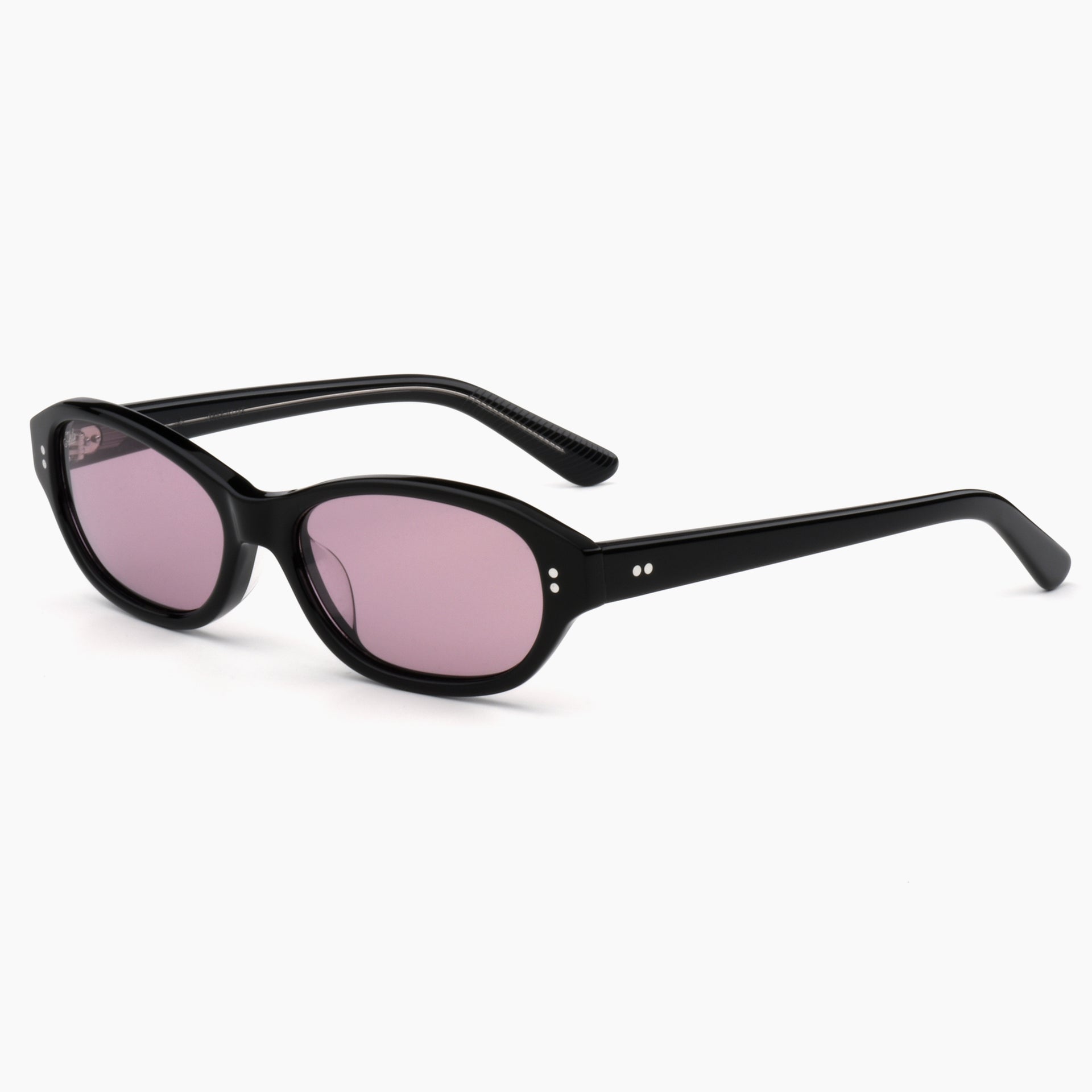 Rey Sunglasses - Black/Dk Mauve