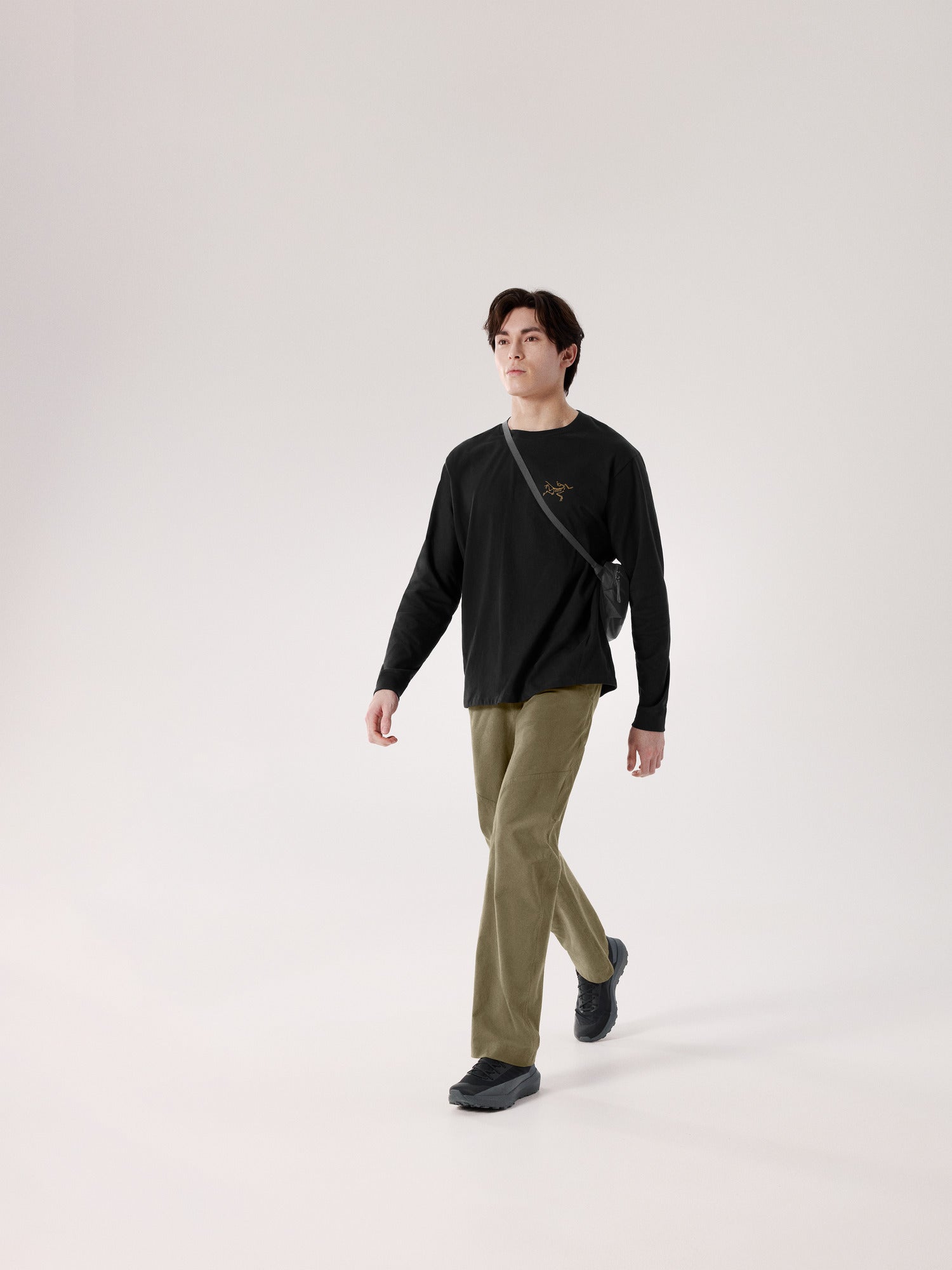 Kragg Cotton LS T-shirt - 24K Black
