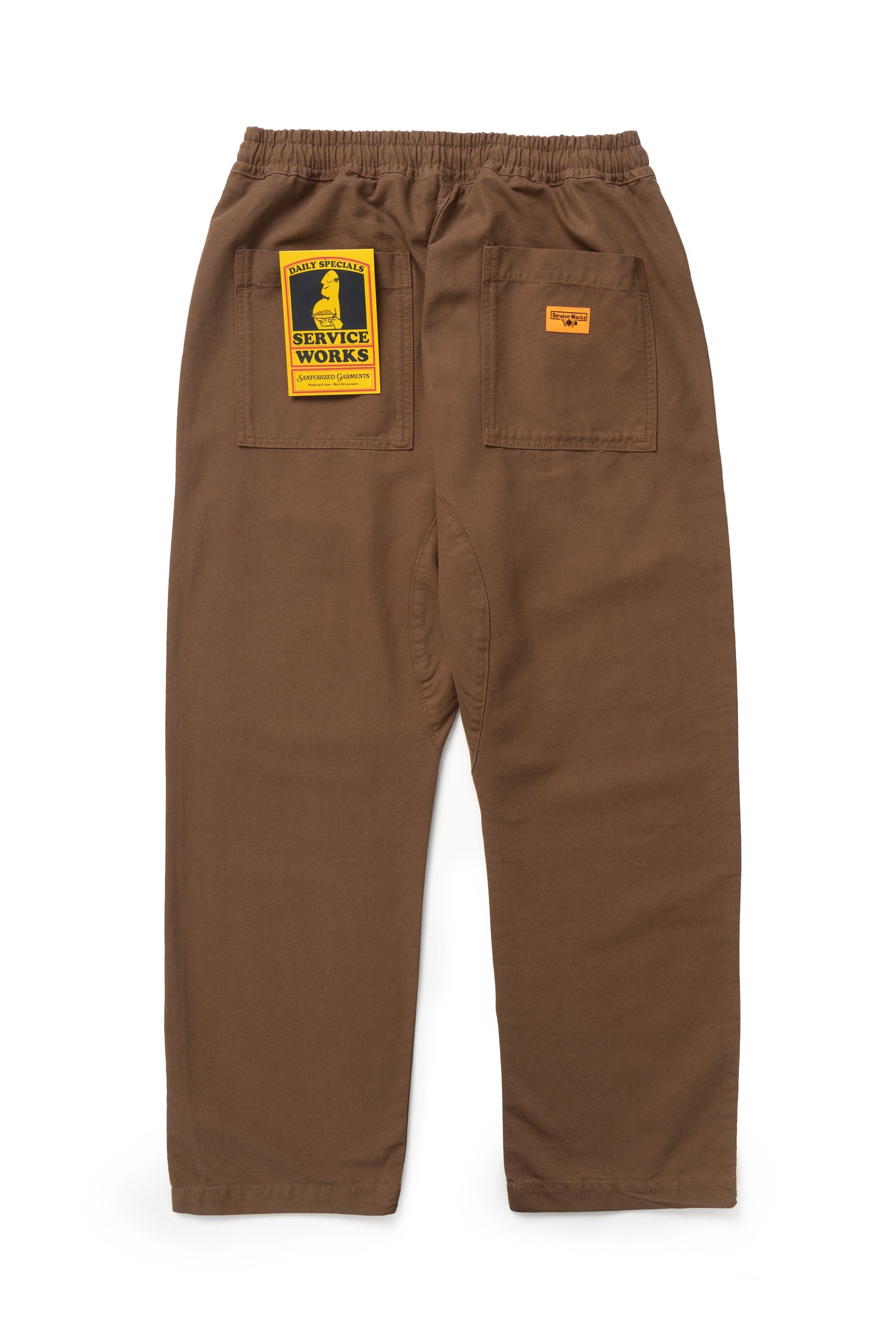 Canvas Chef Pant - Bark