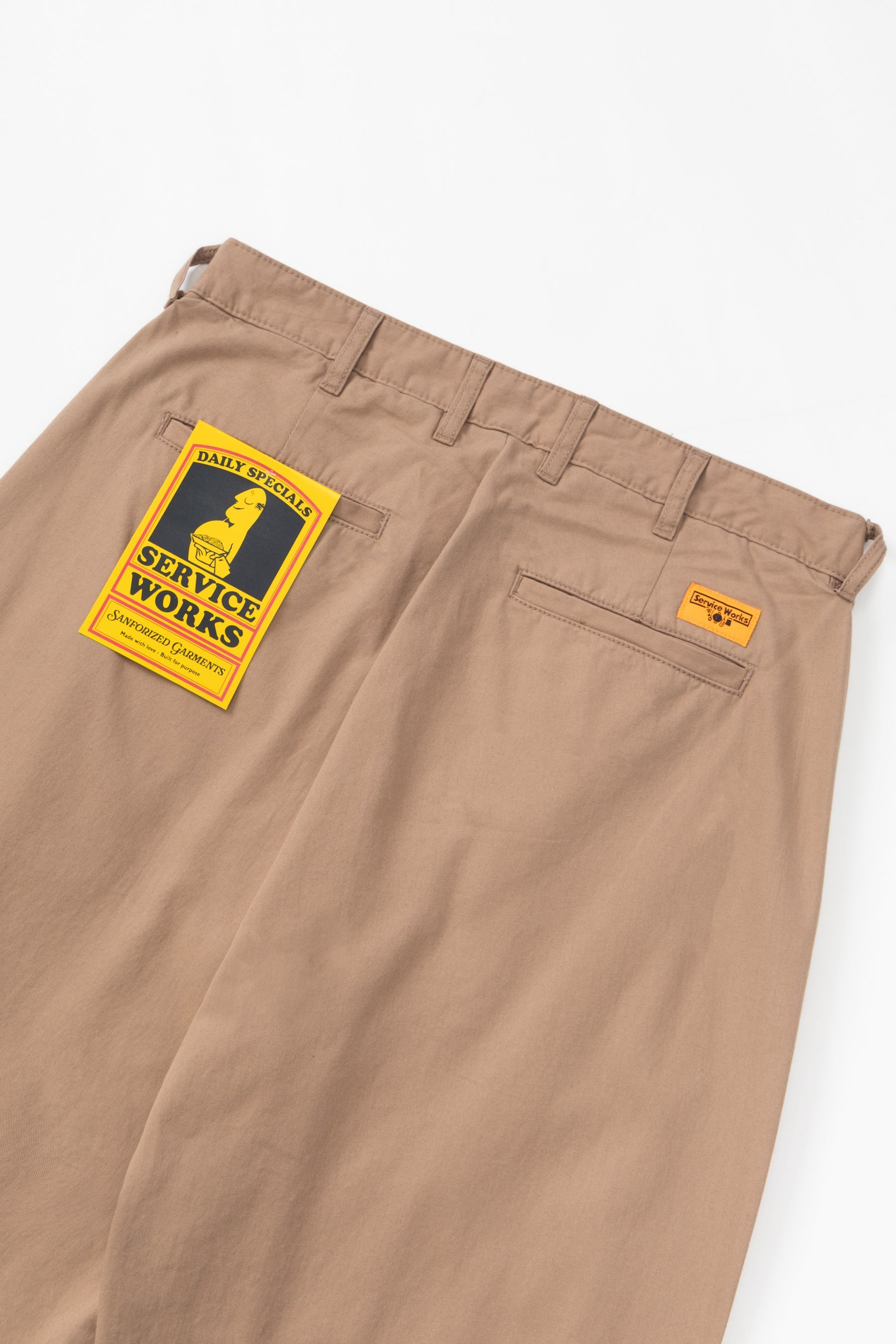 Twill Part Timer Pants - Mushroom