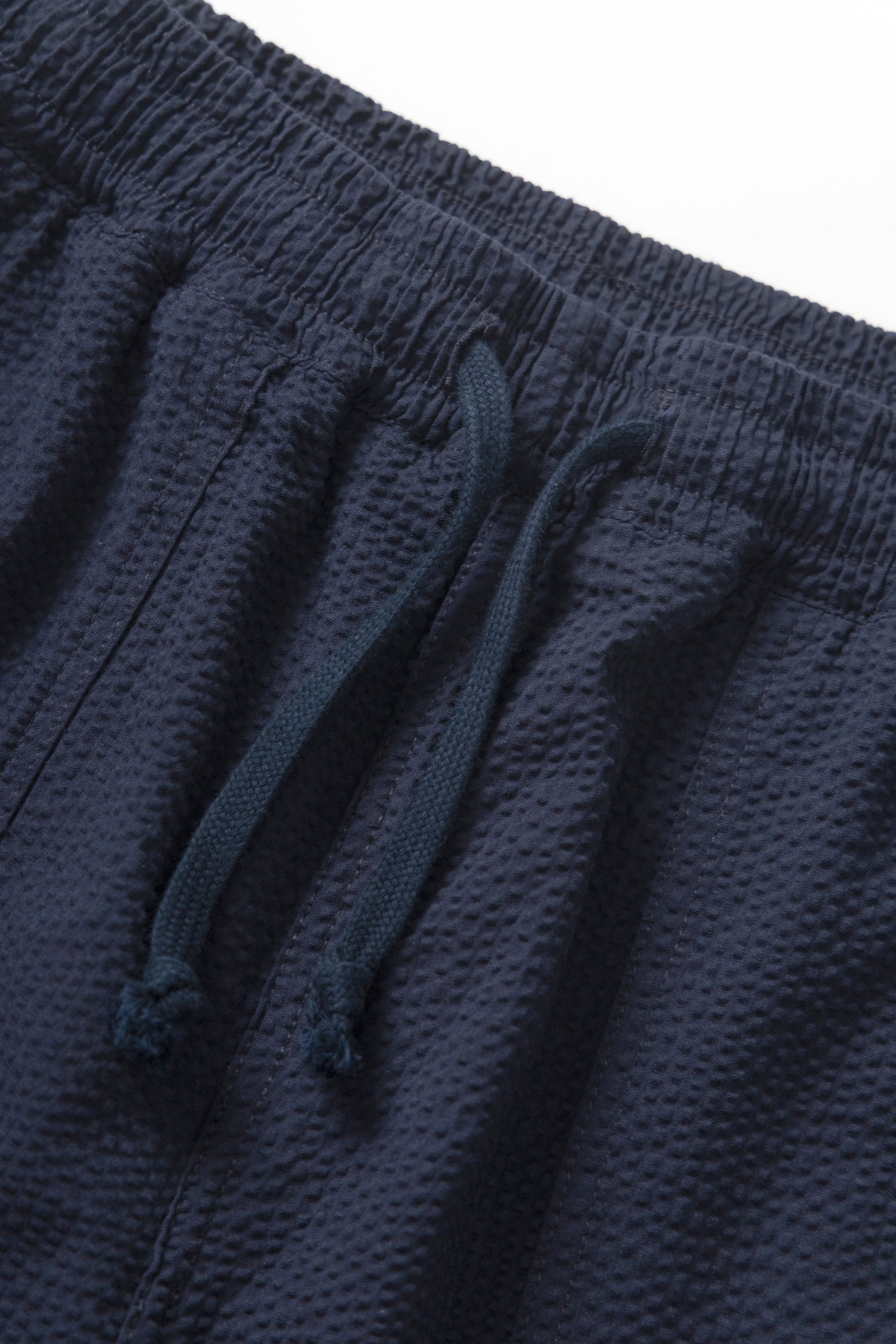 Seersucker Chef Pant - Dark Navy