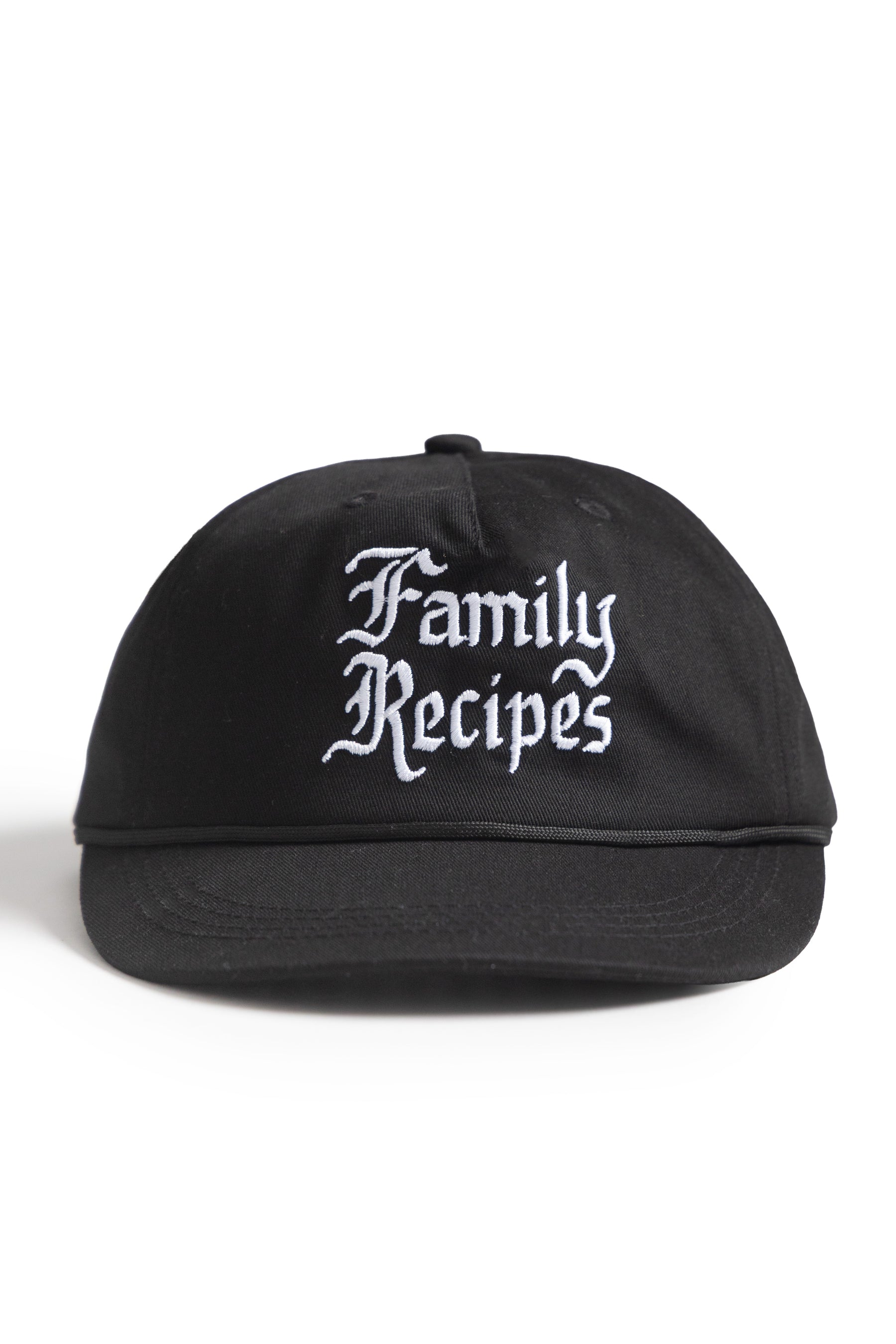Family Recipes Cap - Black