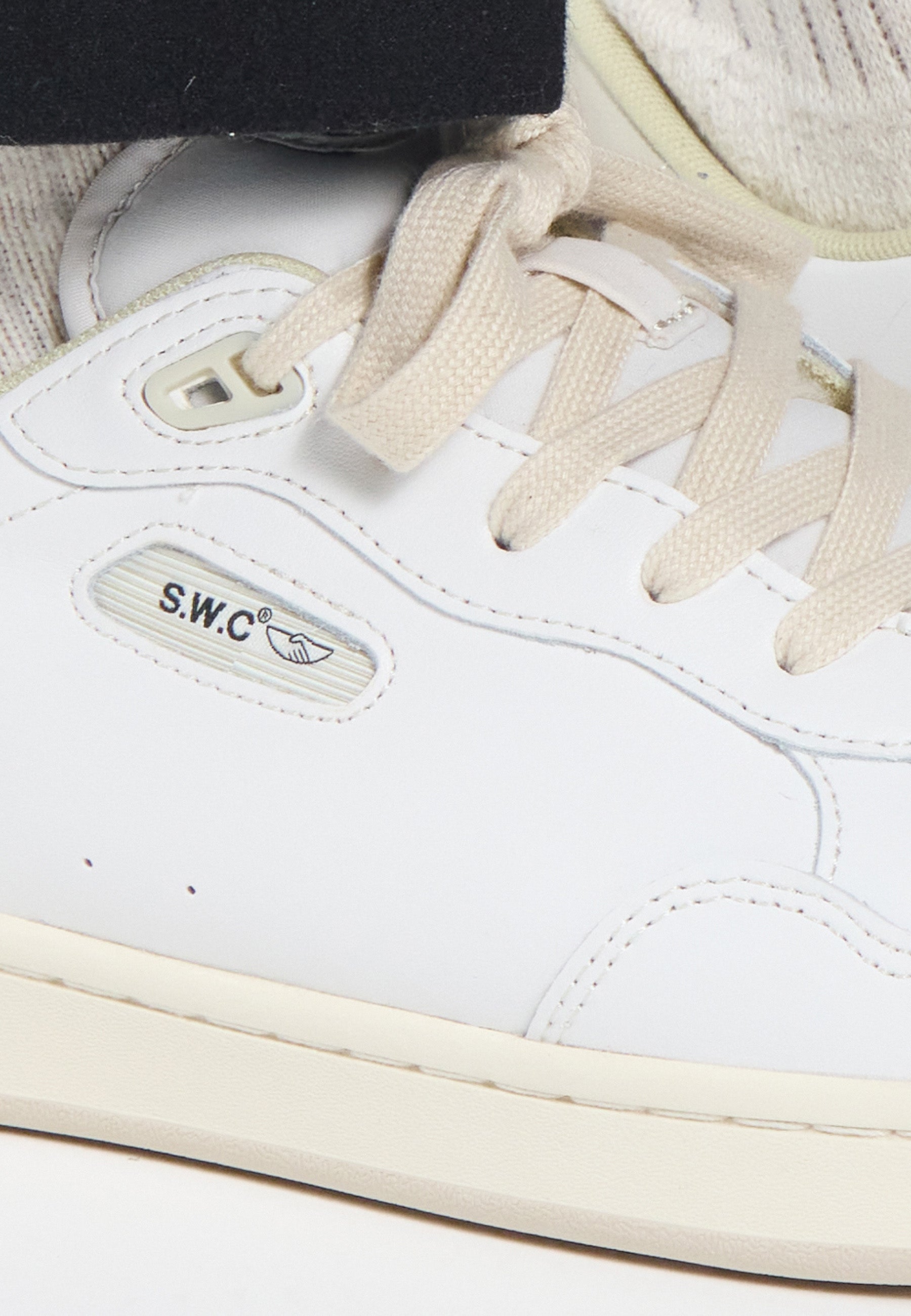 Pro Cup 01 Leather - White/Putty