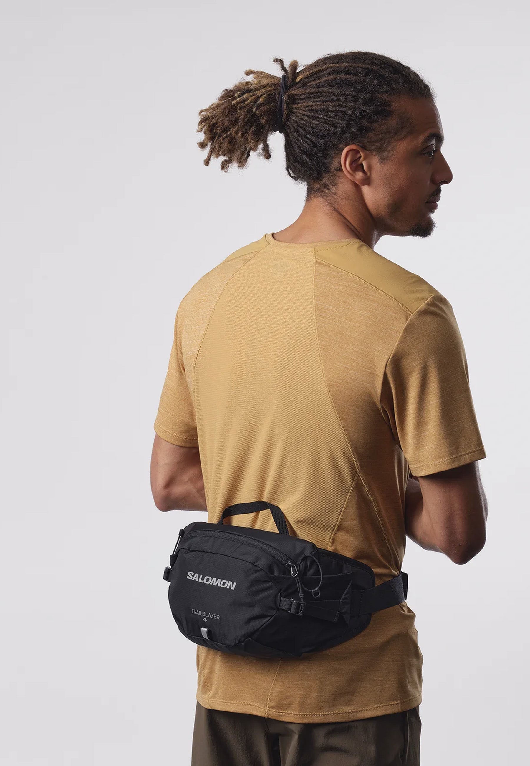 SALOMON ボディバック TRAILBLAZER BELT COMMUTER Salomon | Buy Trailblazer Belt Bag - Black/Alloy online | Good As