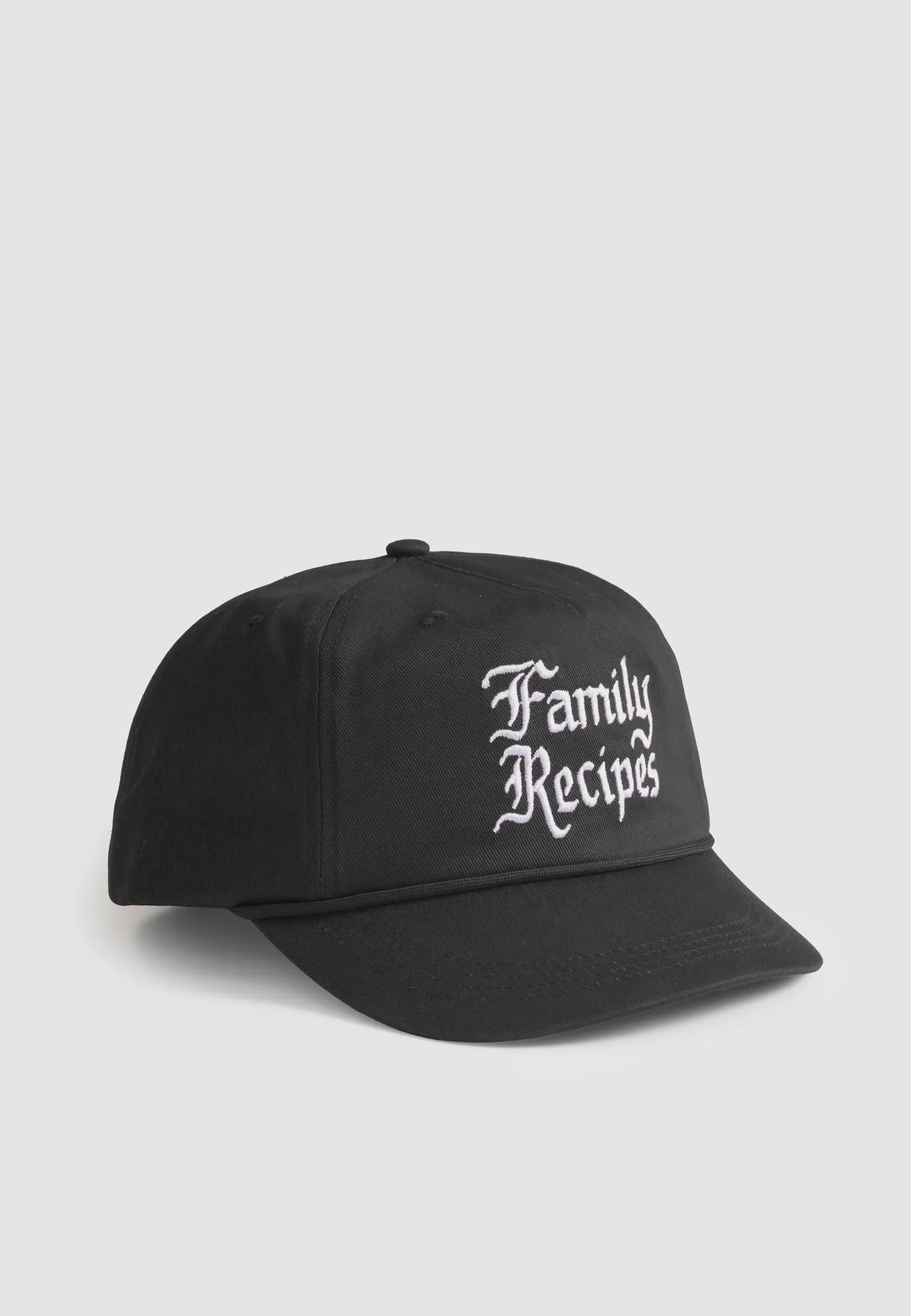 Family Recipes Cap - Black
