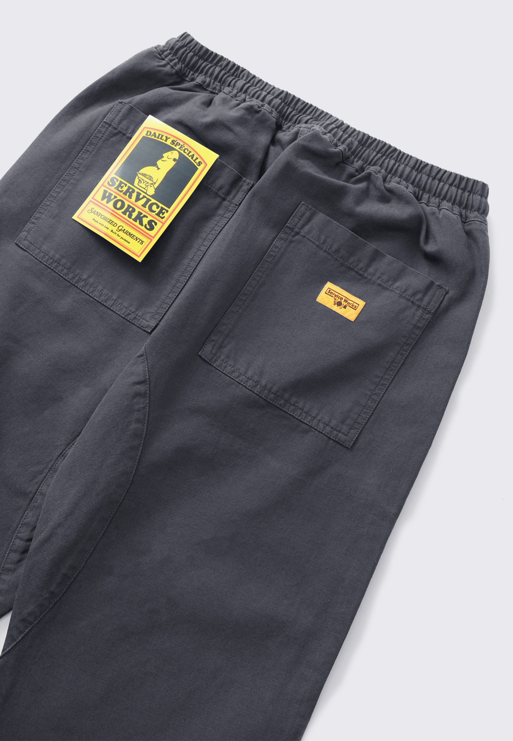 Canvas Chef Pant - Grey