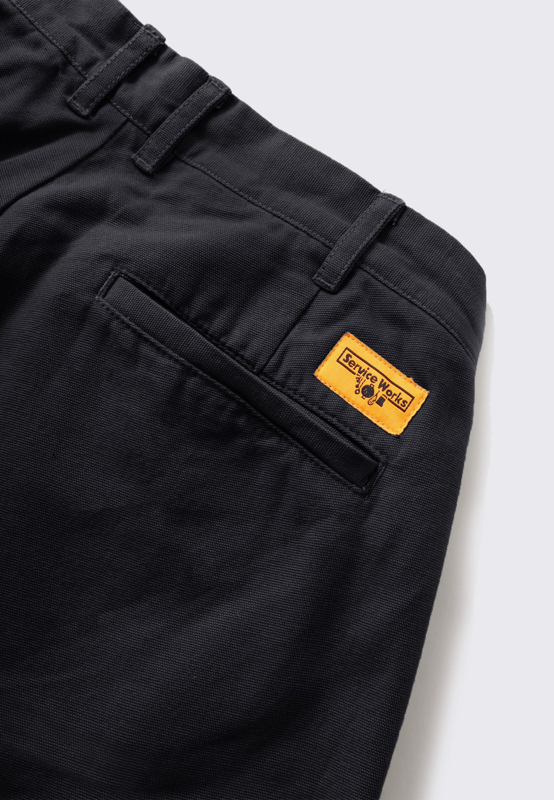 Canvas Part Timer Pant - Black