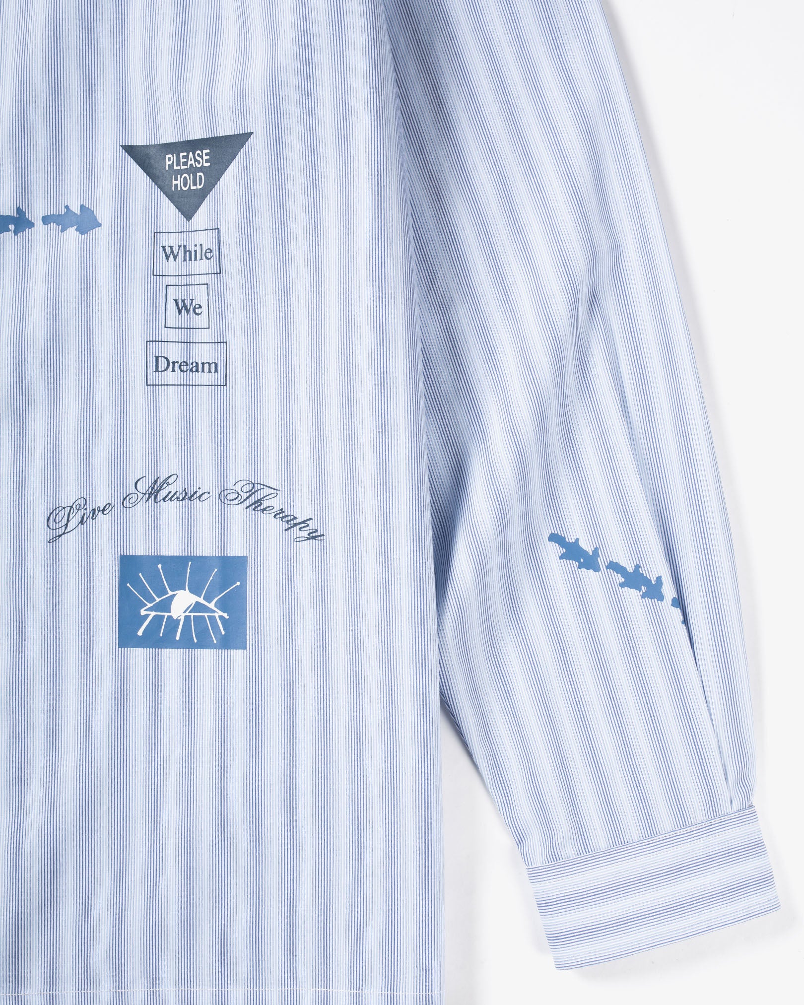 Please Hold Shirt - Blue
