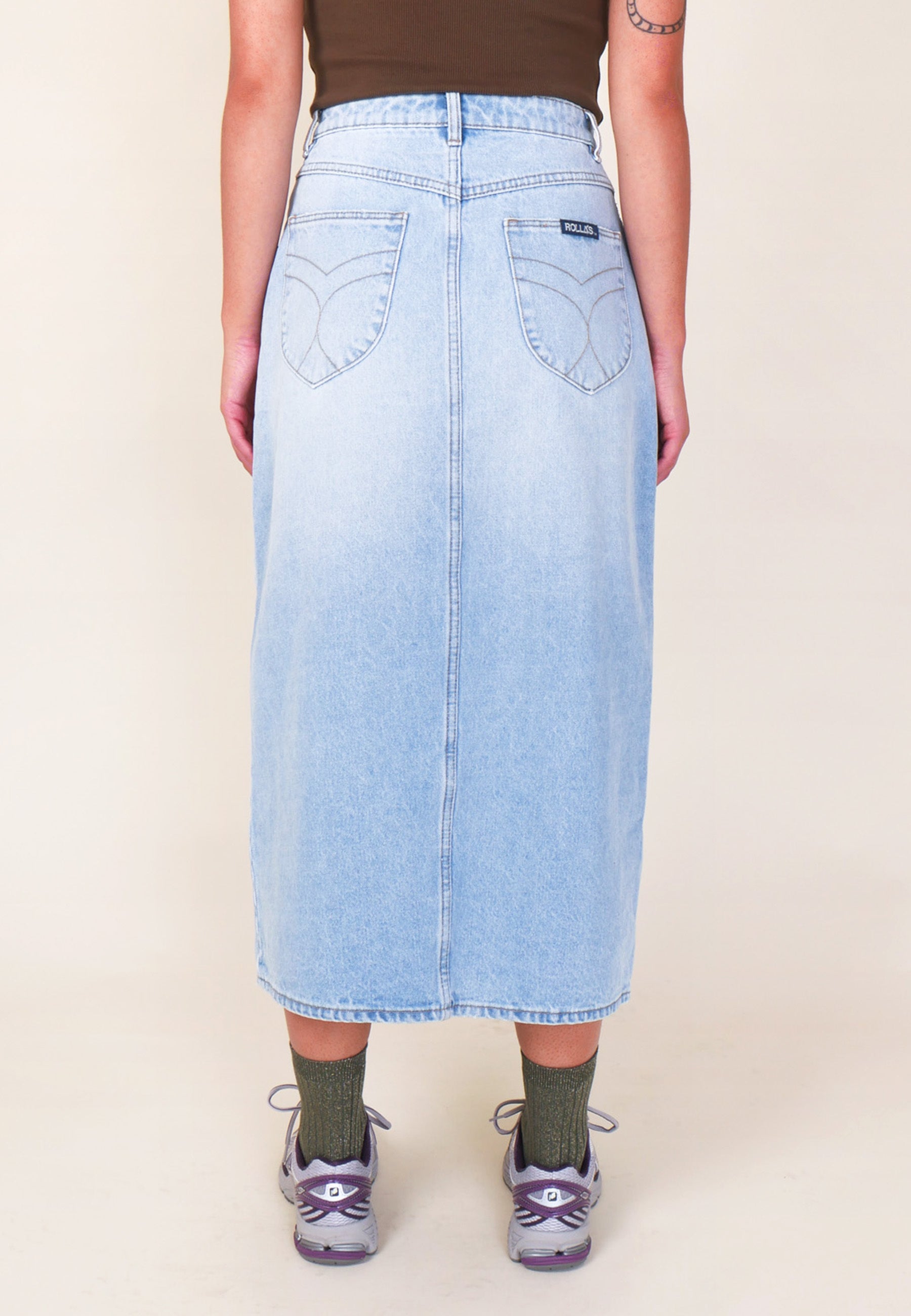 Chicago Skirt - Light Vintage Blue