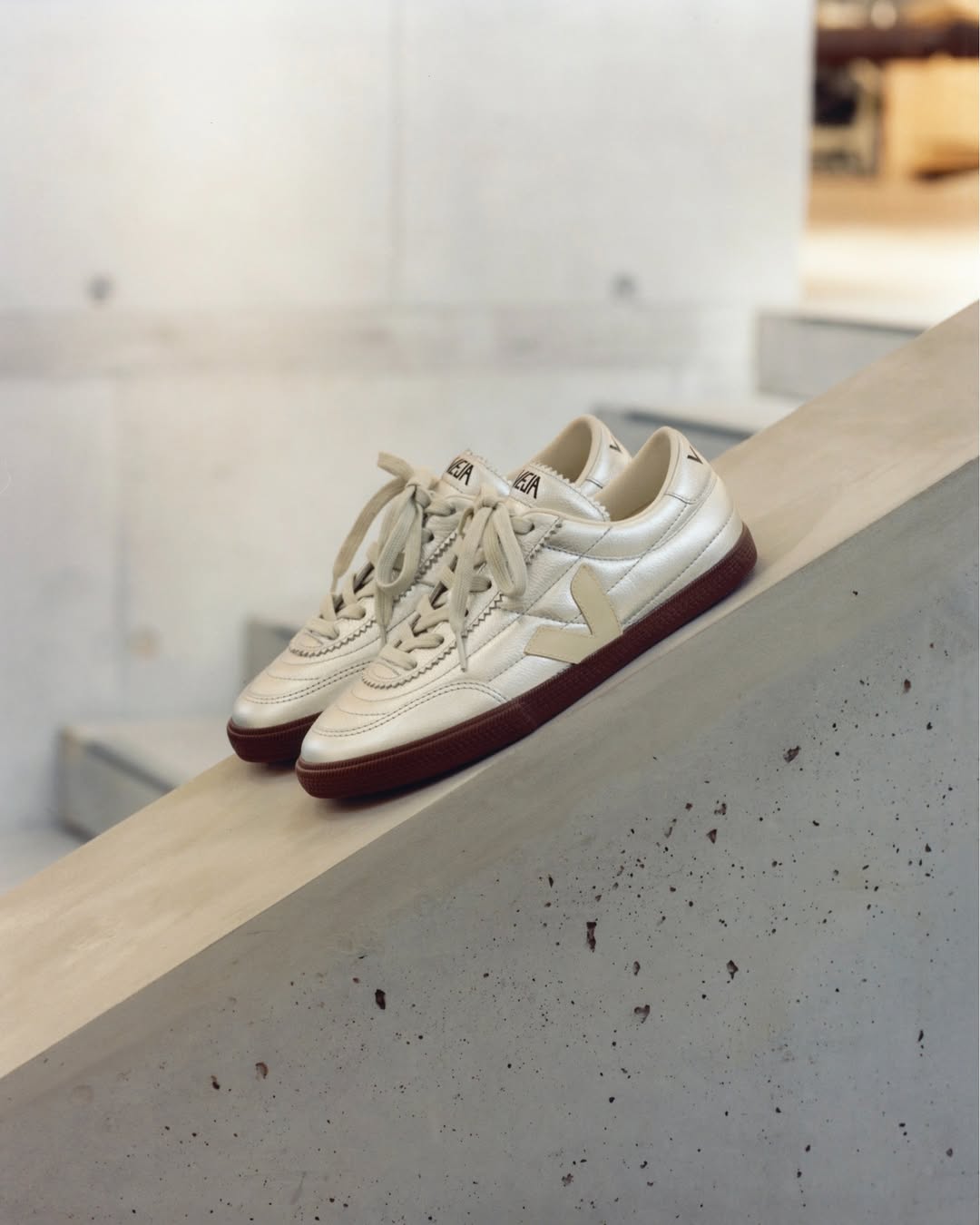 Panenka O.T Leather - Silver/Pierre/Bark