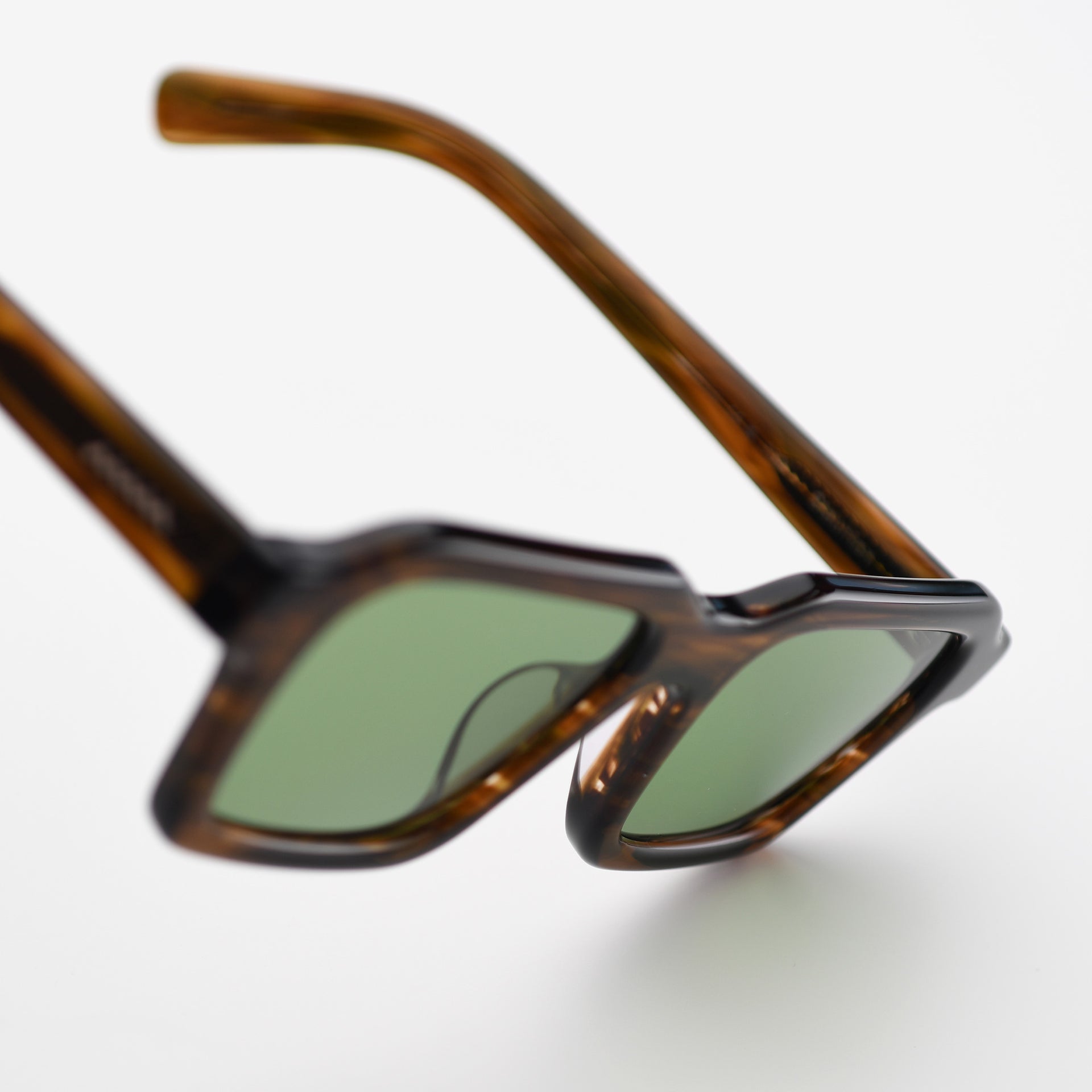 Akila x Brain Dead Staunton Sunglasses - Havana/Dk Green