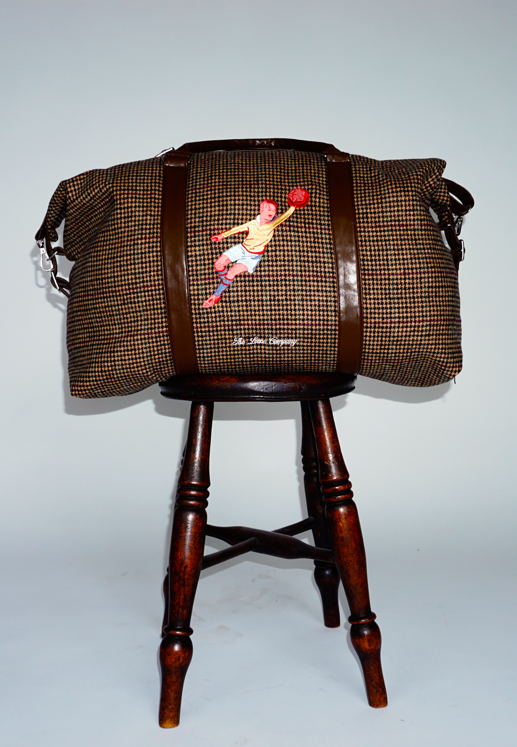 Goalkeeper Tweed Duffelbag - Brown