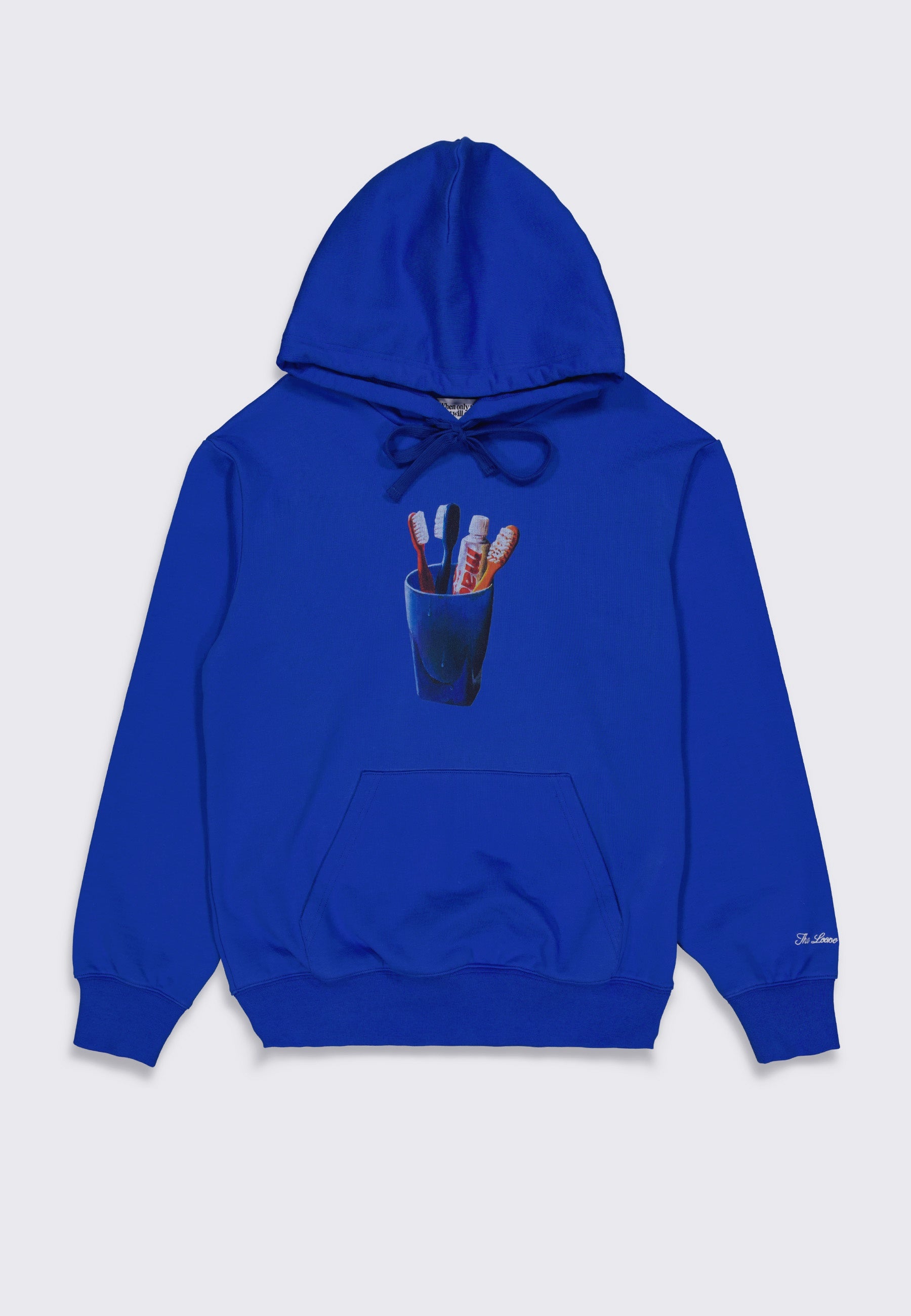 Toothpaste Hoodie - Royal Blue