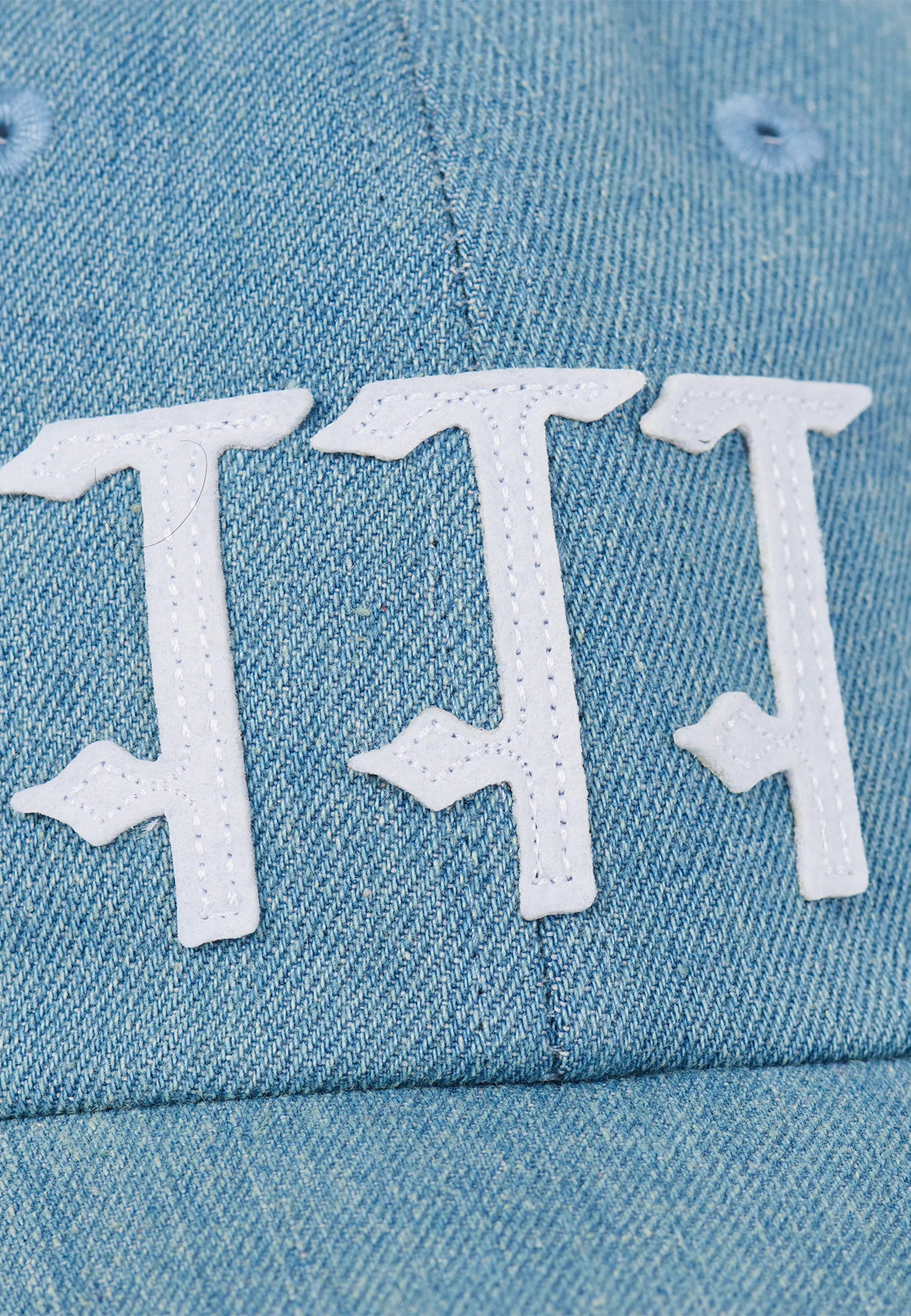 Stonewash Denim 6 Panel Cap - Stonewash