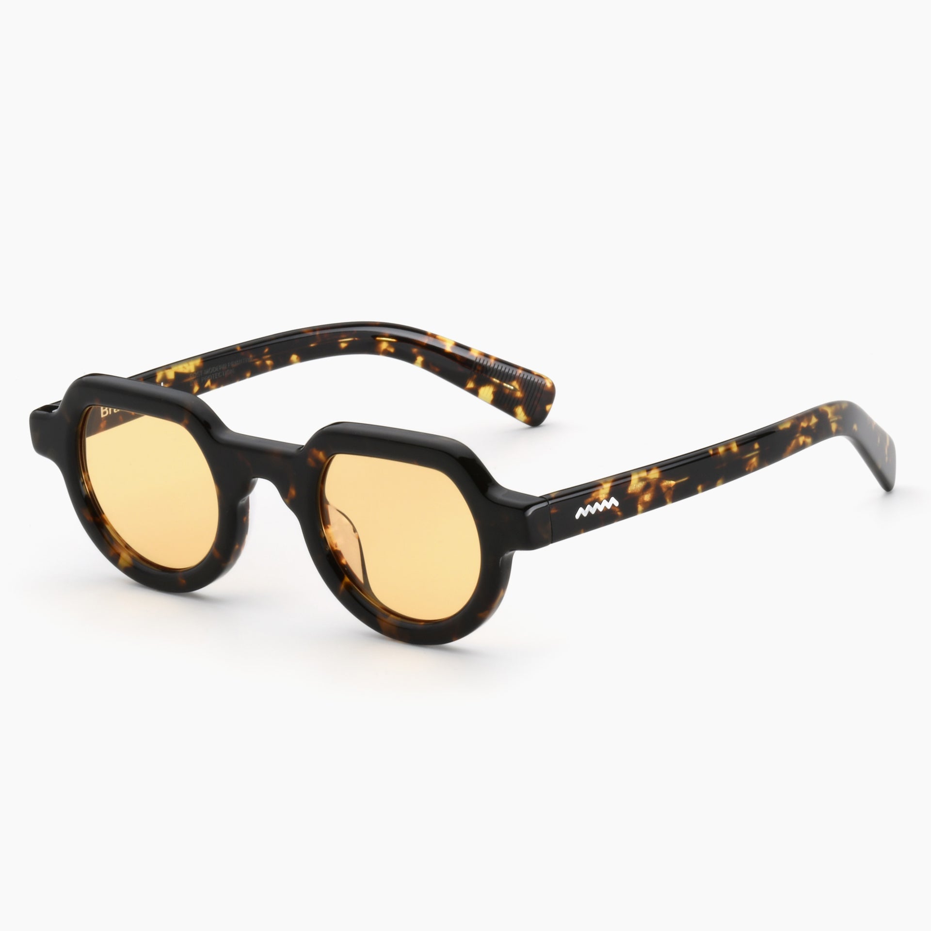 Akila x Brain Dead Tani Sunglasses - Tortoise/Yellow