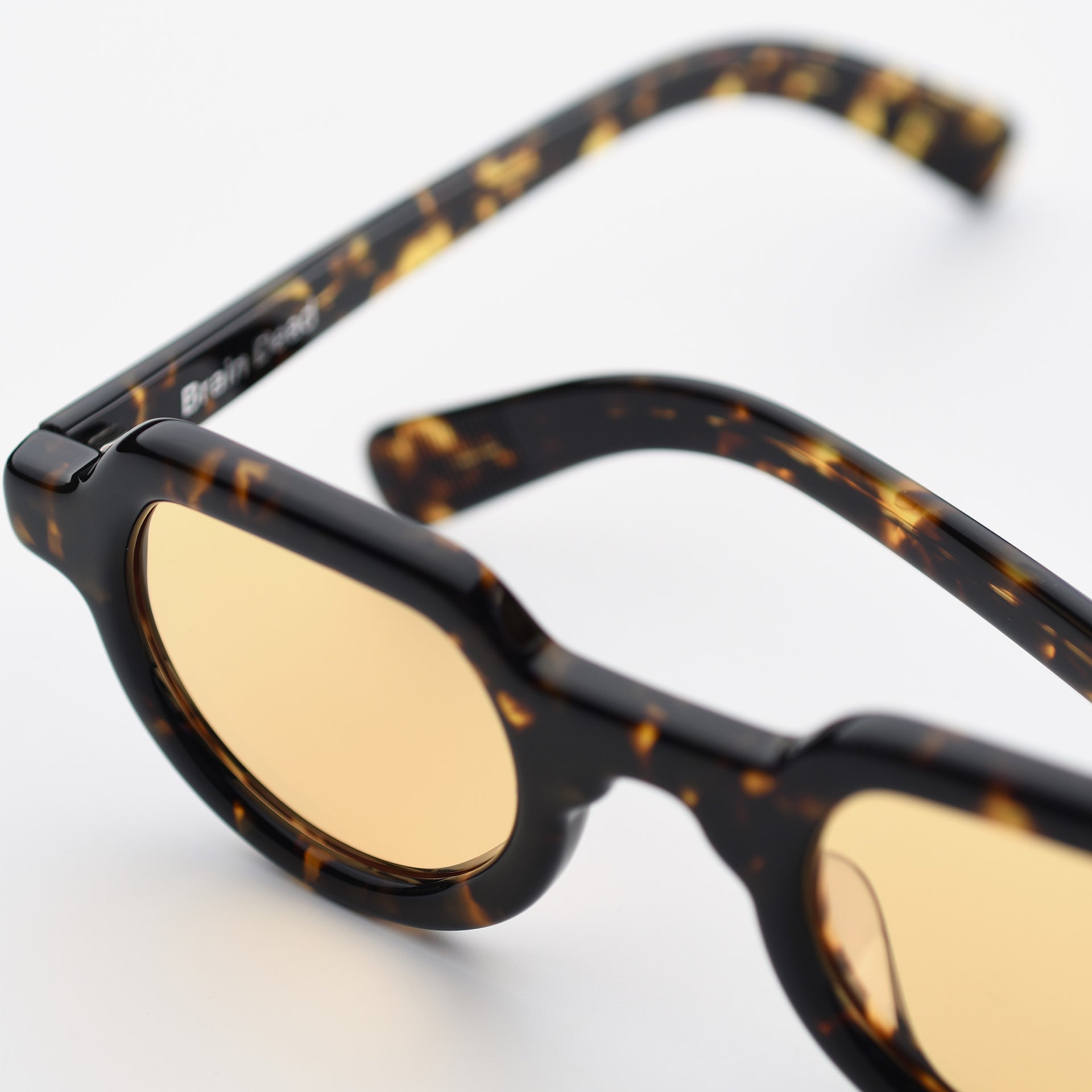 Akila x Brain Dead Tani Sunglasses - Tortoise/Yellow