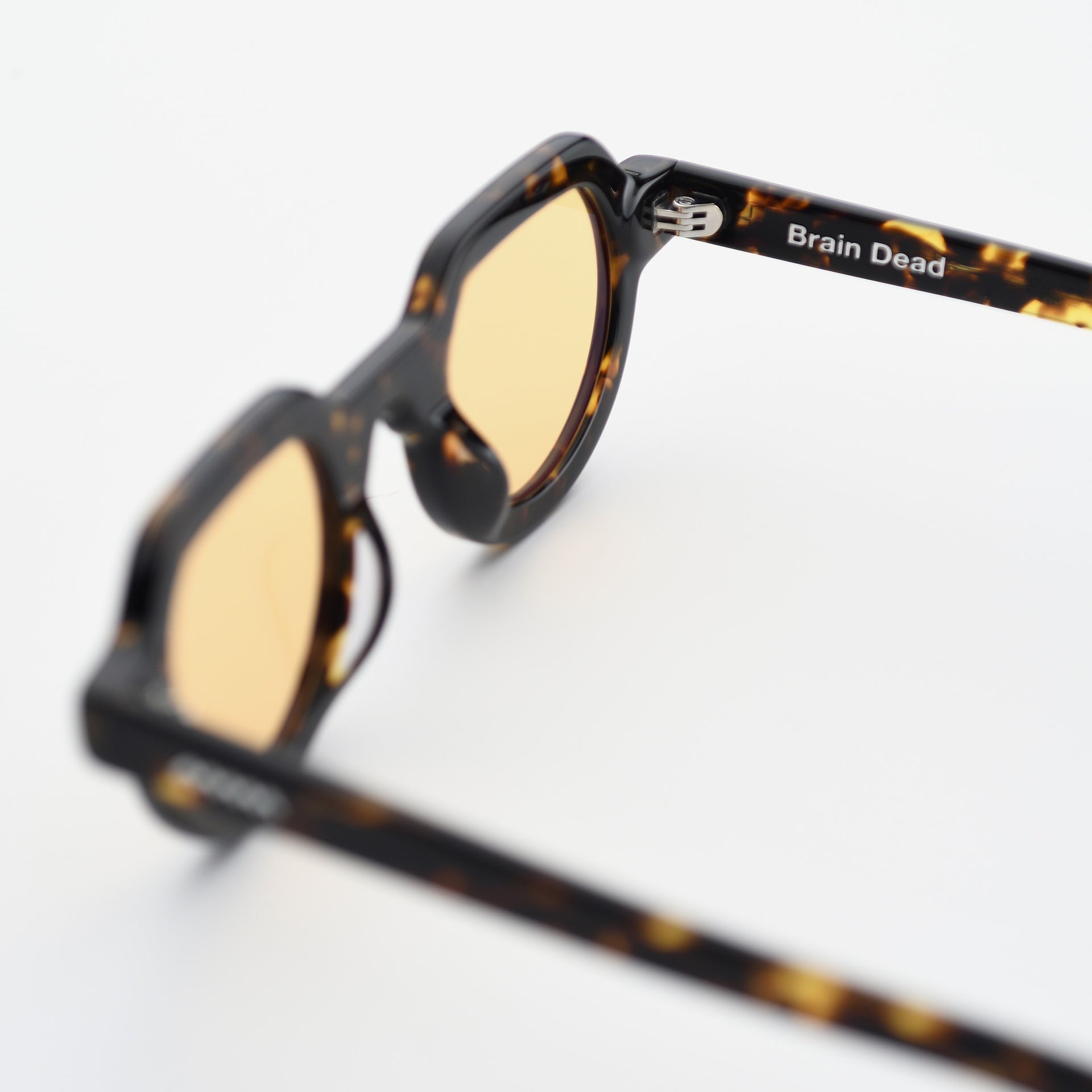 Akila x Brain Dead Tani Sunglasses - Tortoise/Yellow