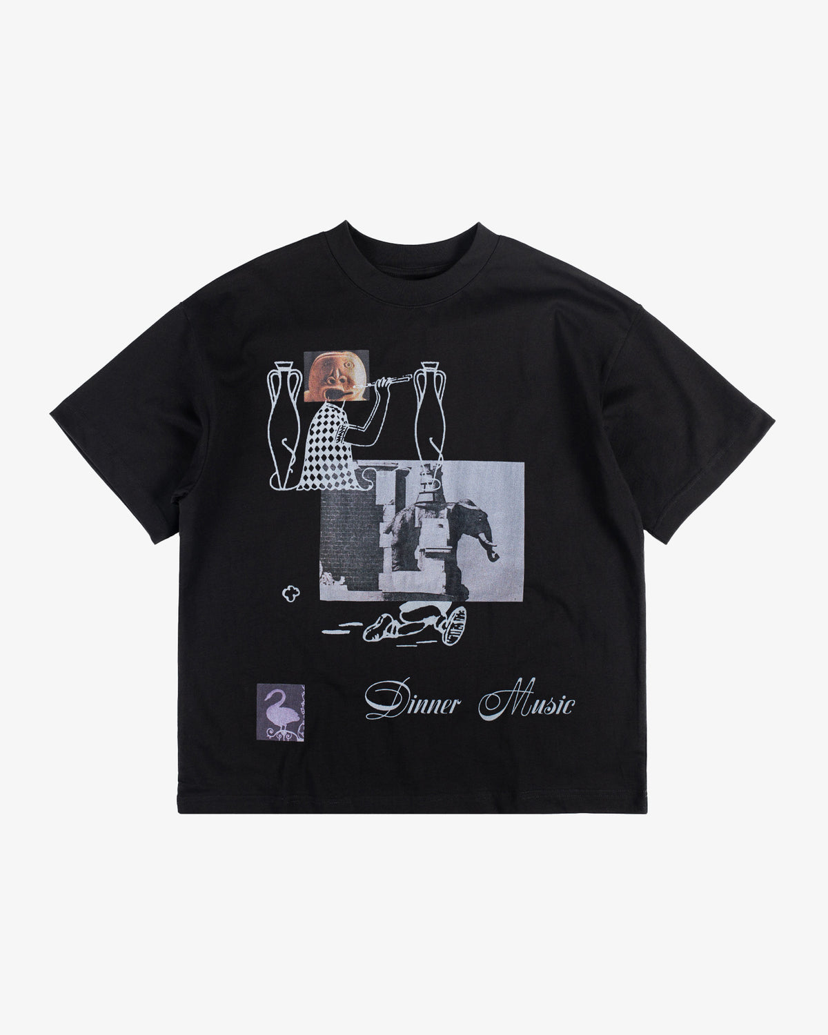 Dinner Music T-Shirt - Black
