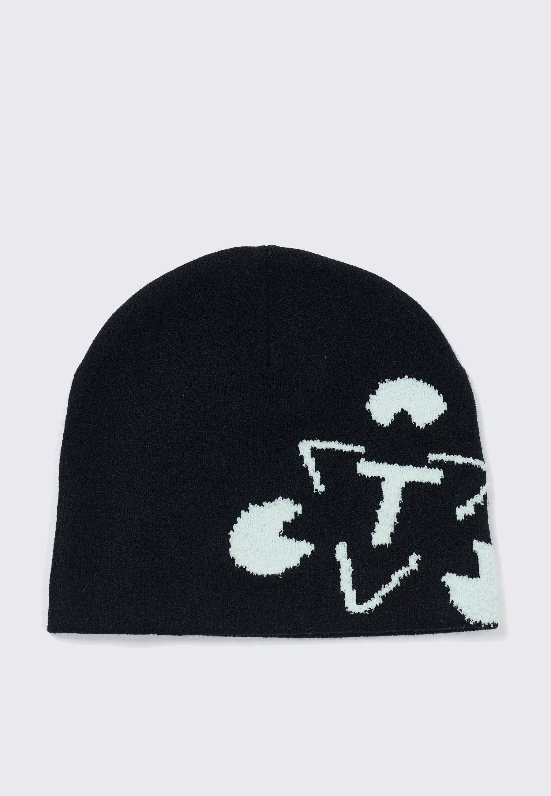 Cuff Beanie - Black/Blue