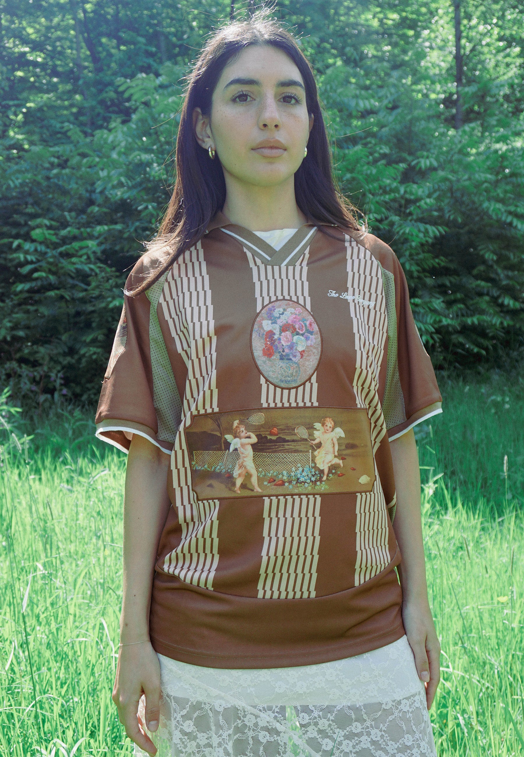 Angel Soccer Jersey - Brown