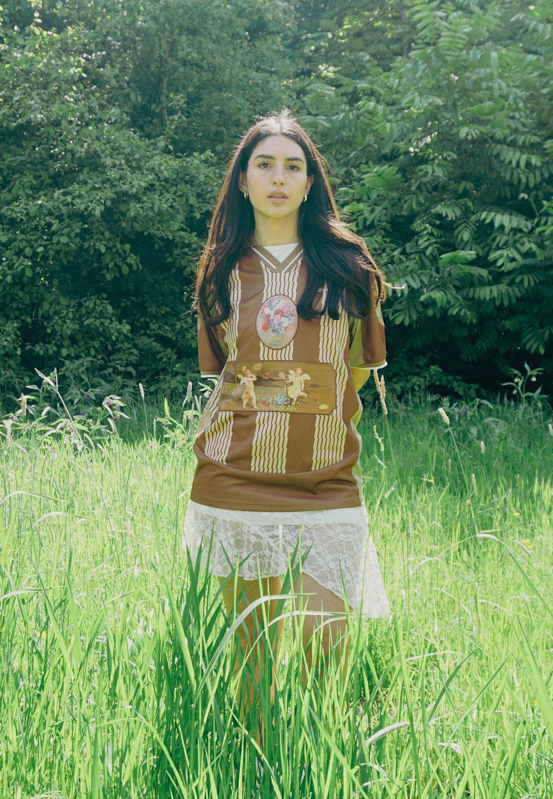 Angel Soccer Jersey - Brown