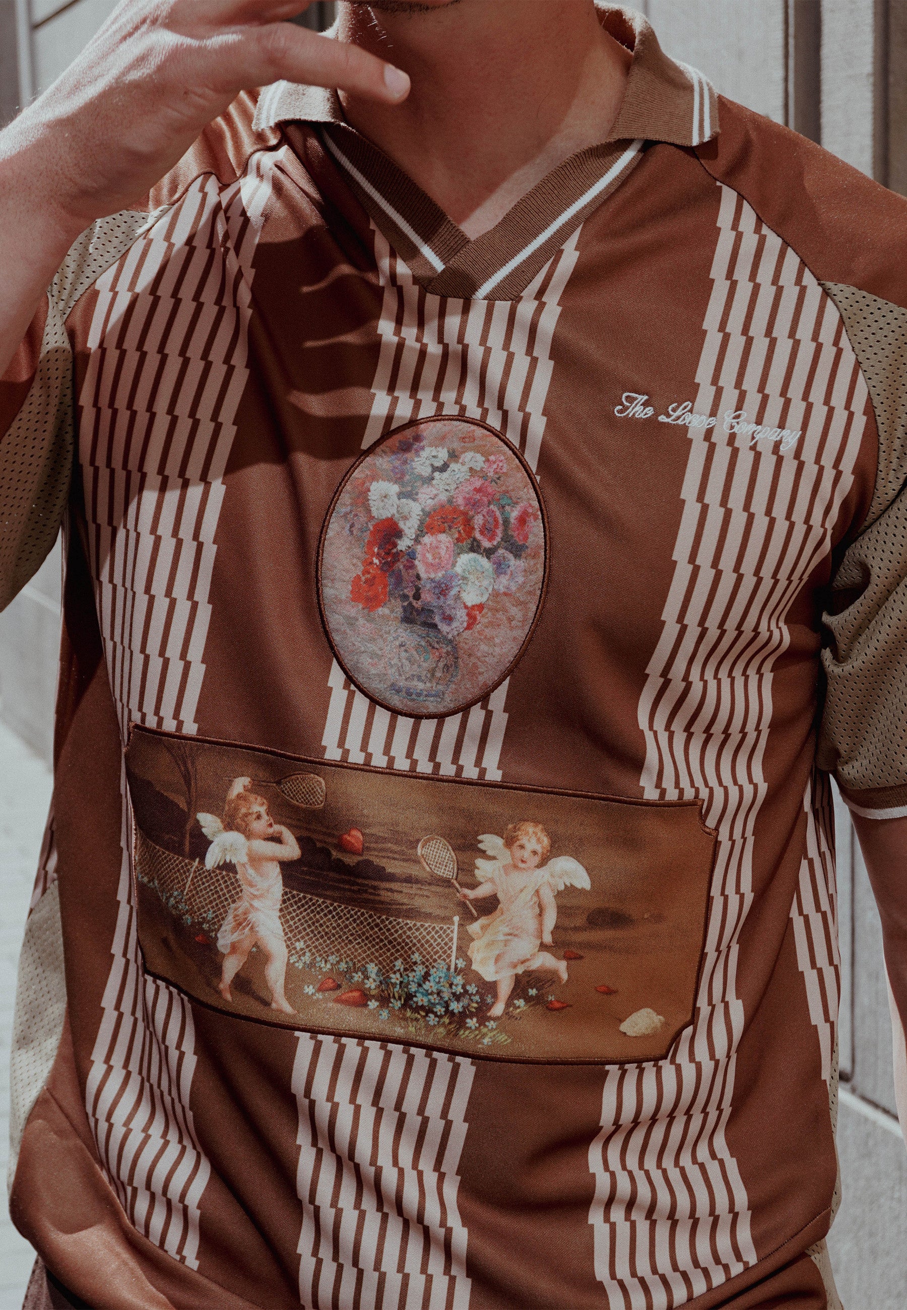 Angel Soccer Jersey - Brown