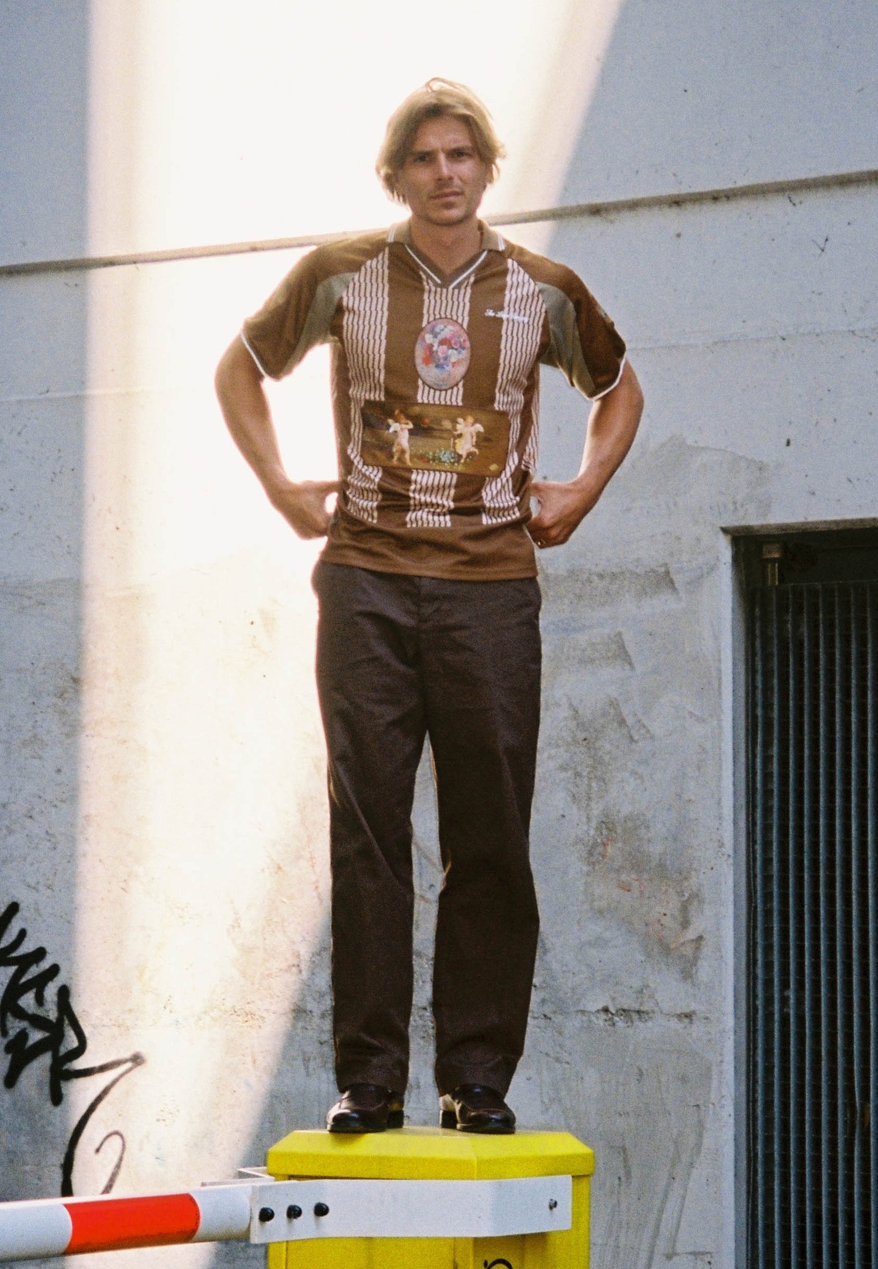 Angel Soccer Jersey - Brown