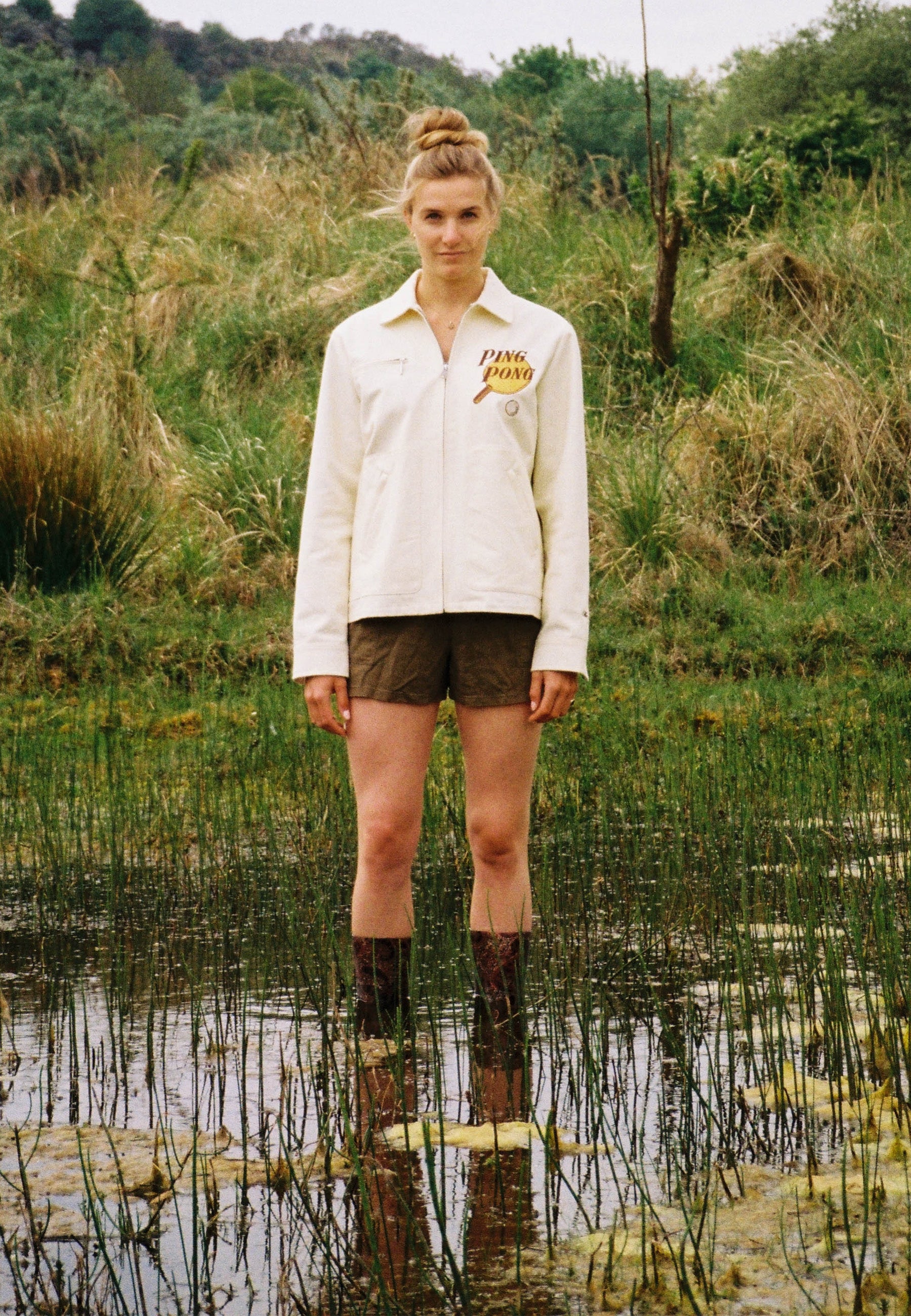 Ping Pong Workwear Jacket - White