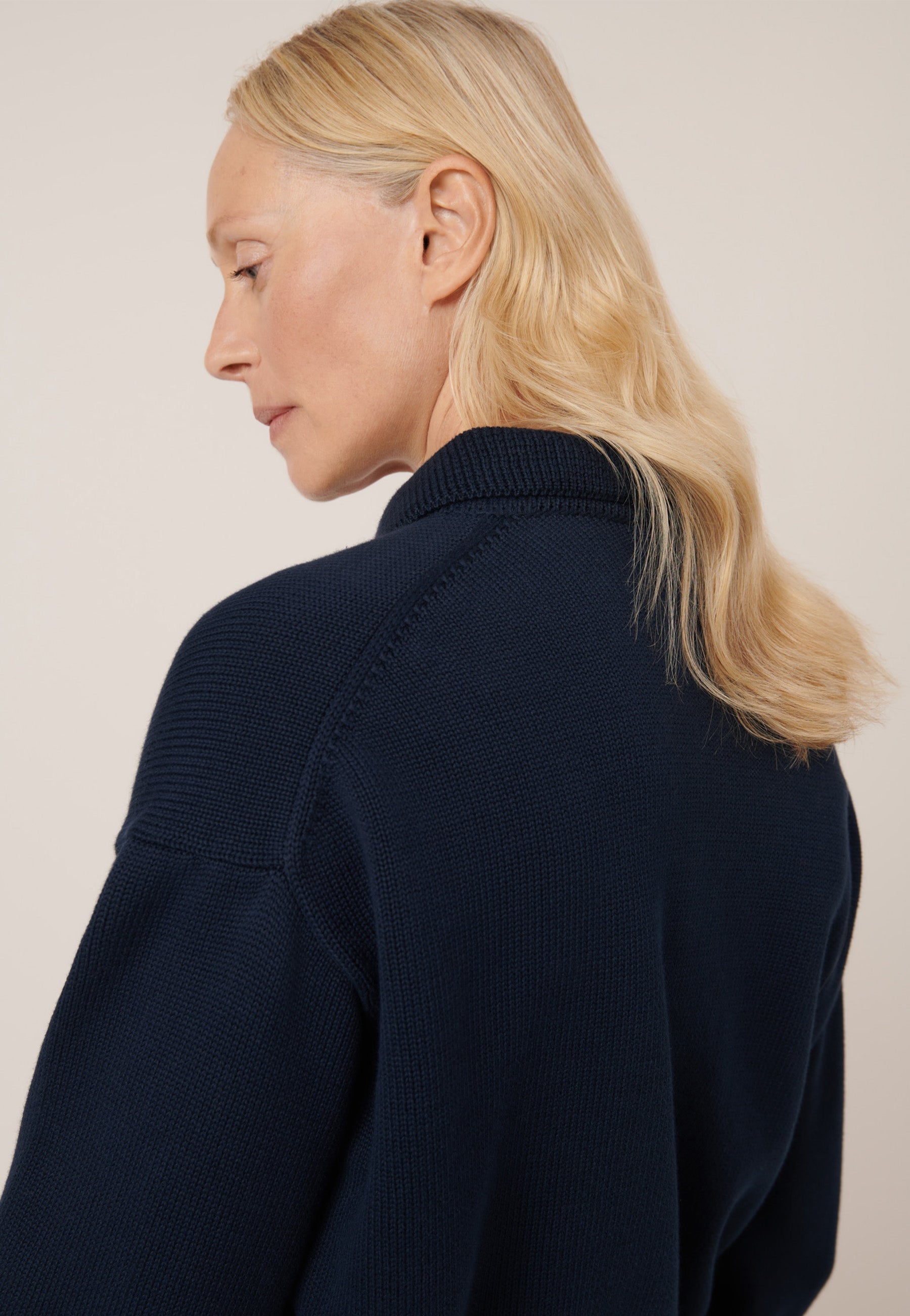 Utility Cardigan - Indigo