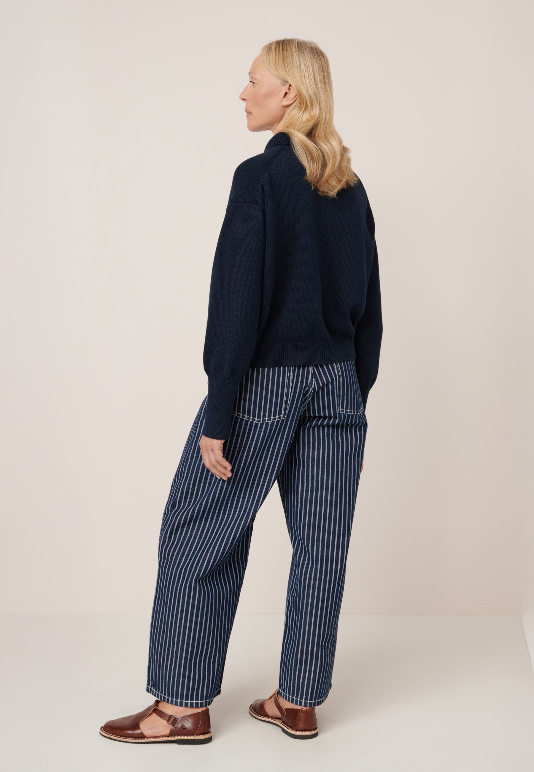 Utility Cardigan - Indigo